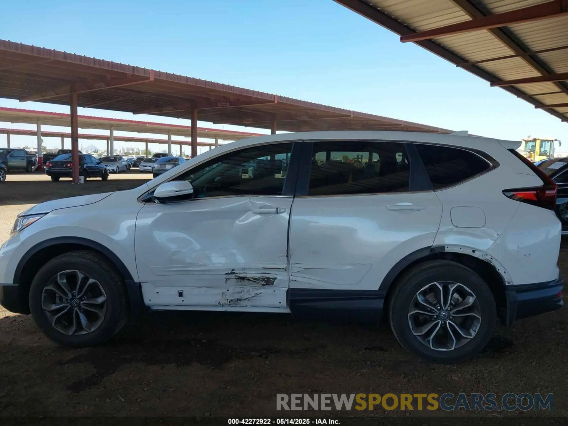 6 fotografías del automóvil dañado 5J6RW2H51MA014940 HONDA CR-V 2021