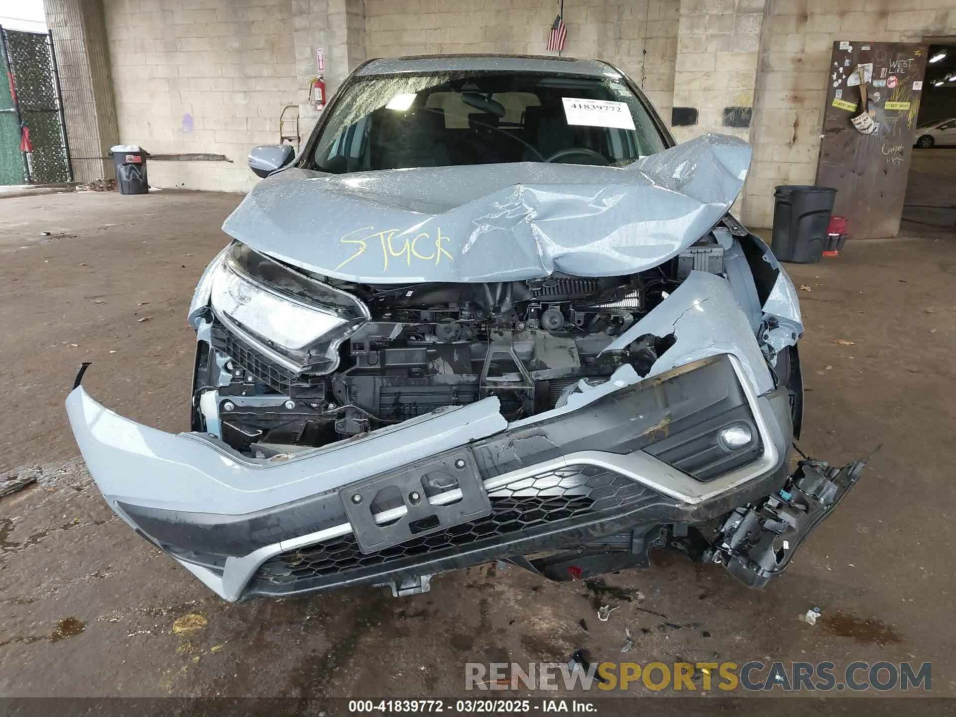 13 fotografías del automóvil dañado 5J6RW2H51ML010701 HONDA CR-V 2021
