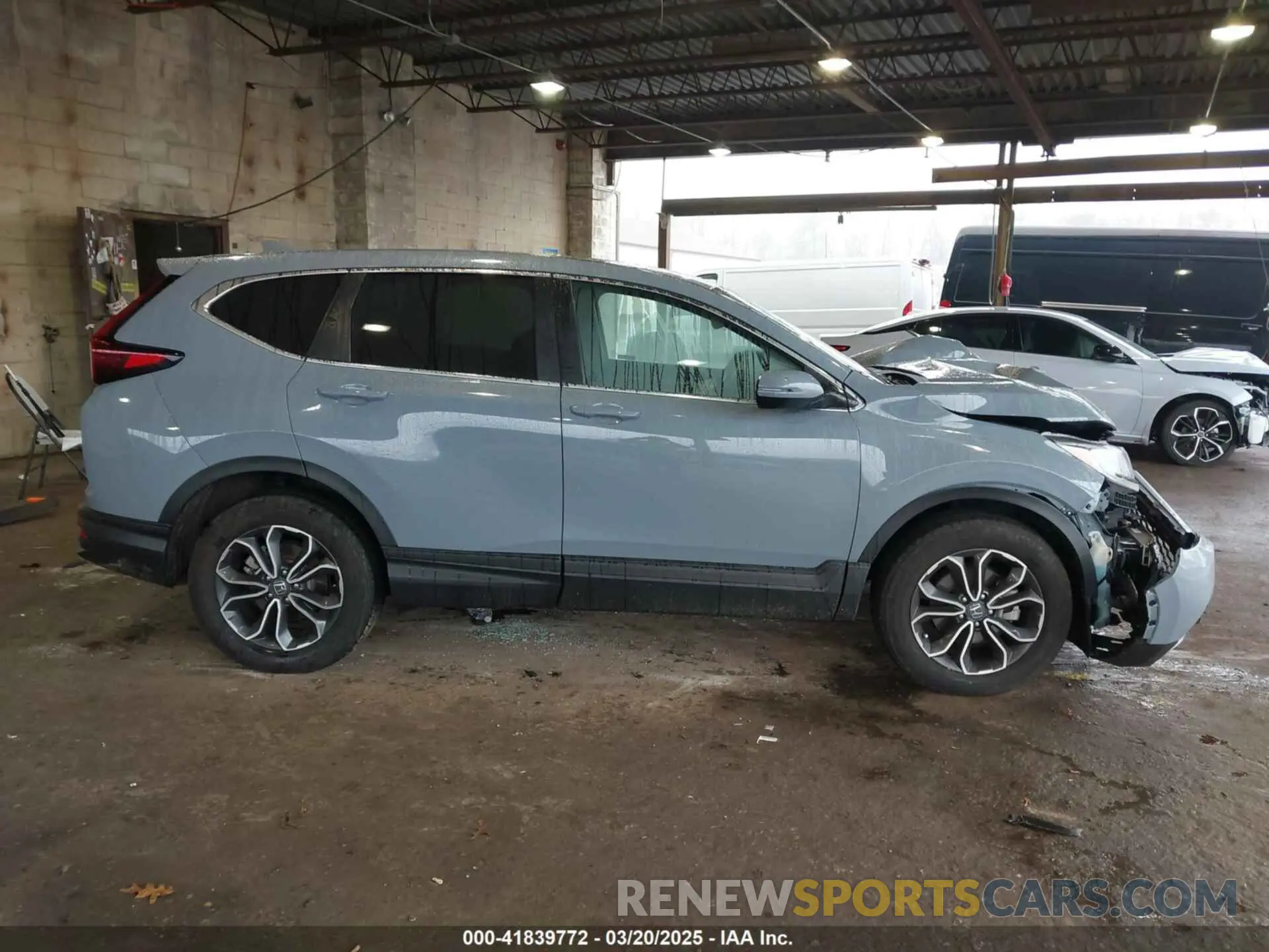 14 fotografías del automóvil dañado 5J6RW2H51ML010701 HONDA CR-V 2021