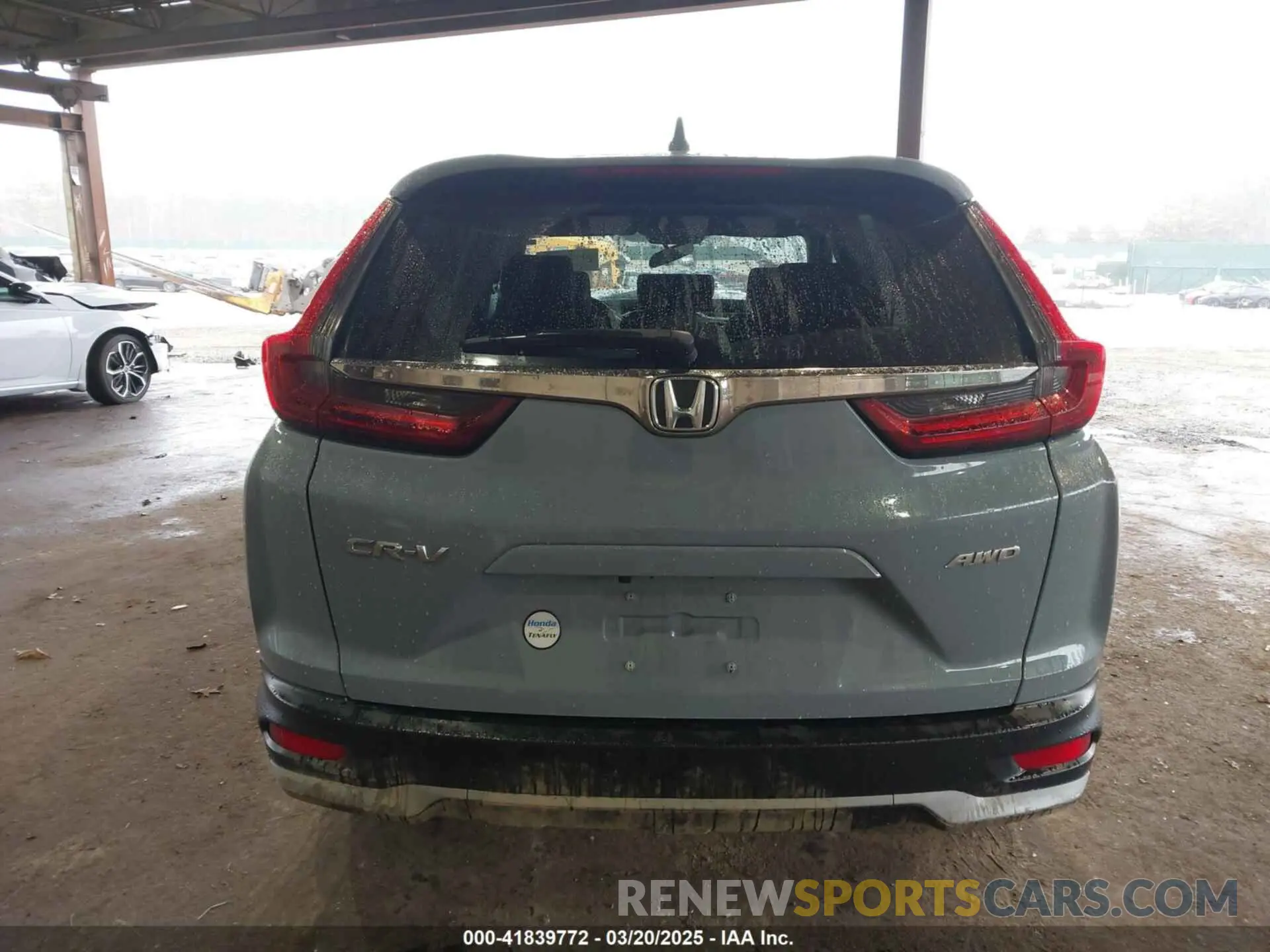 17 fotografías del automóvil dañado 5J6RW2H51ML010701 HONDA CR-V 2021