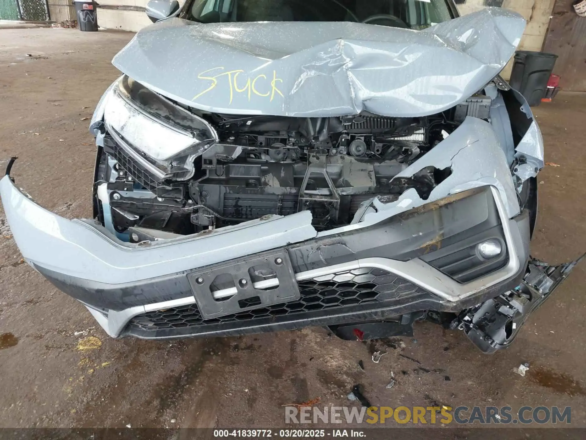 6 fotografías del automóvil dañado 5J6RW2H51ML010701 HONDA CR-V 2021