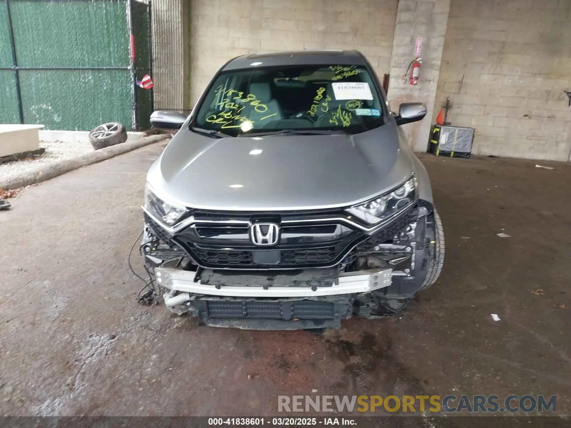 13 fotografías del automóvil dañado 5J6RW2H53ML002891 HONDA CR-V 2021