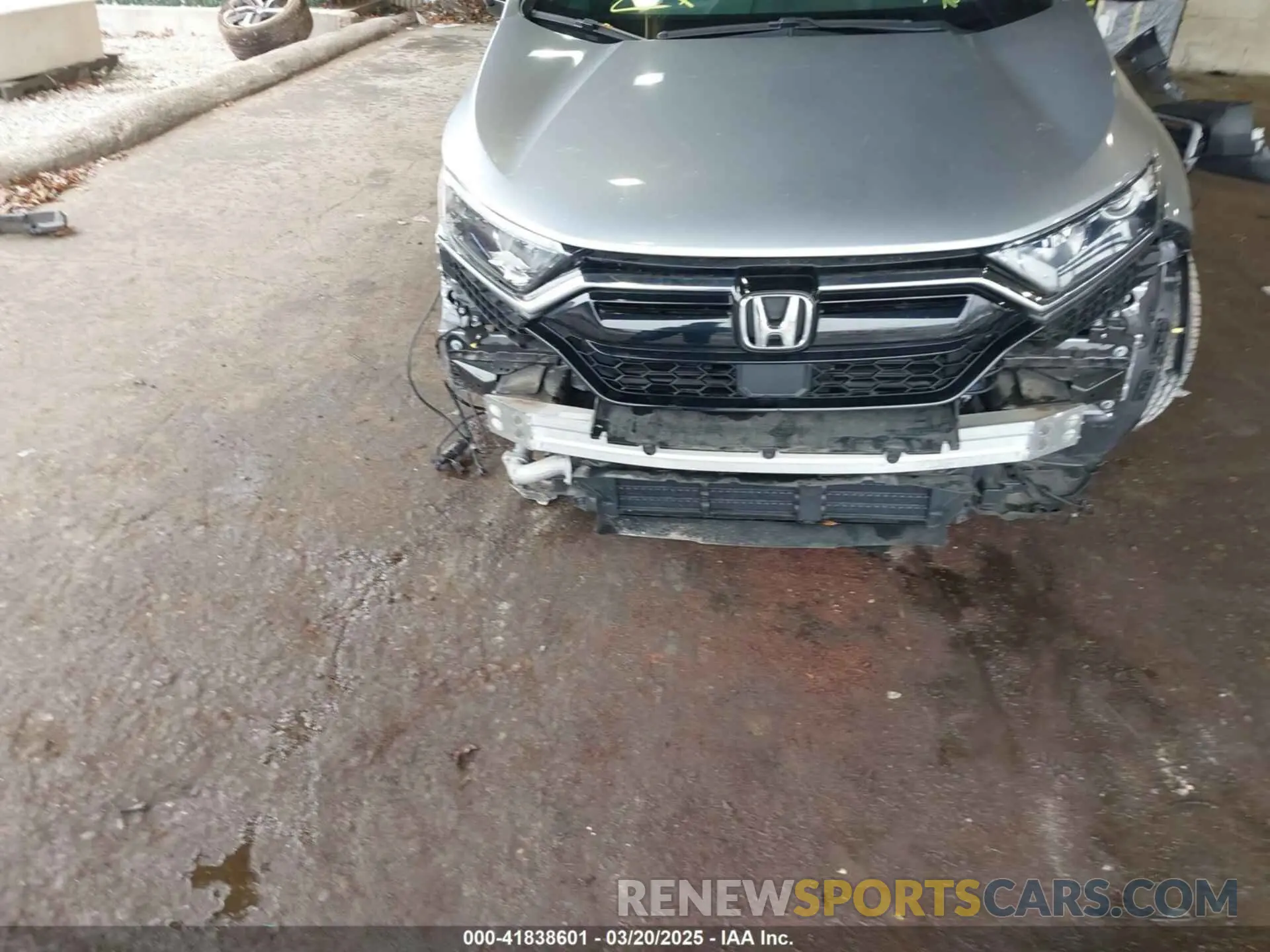 6 fotografías del automóvil dañado 5J6RW2H53ML002891 HONDA CR-V 2021