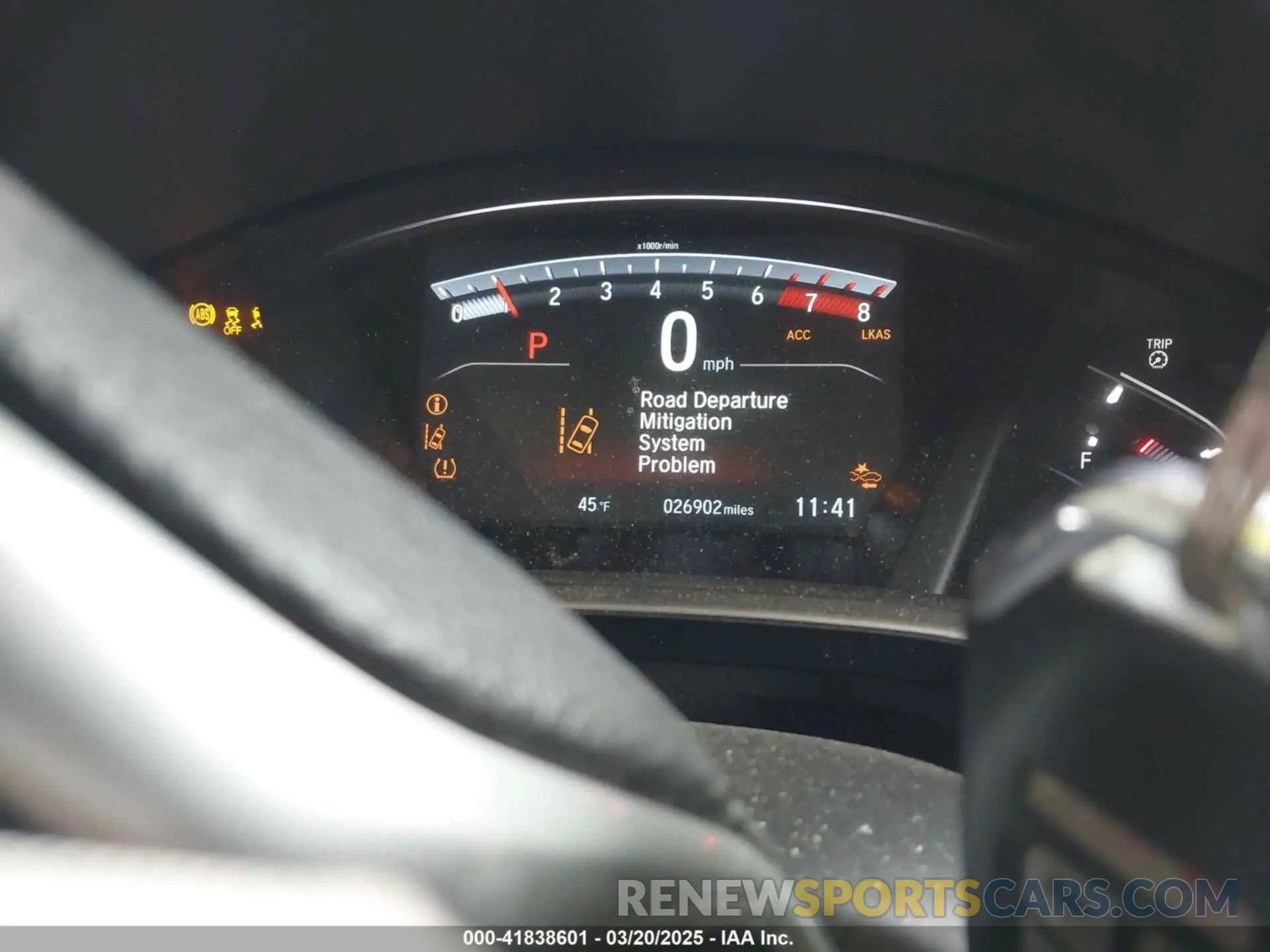 7 fotografías del automóvil dañado 5J6RW2H53ML002891 HONDA CR-V 2021