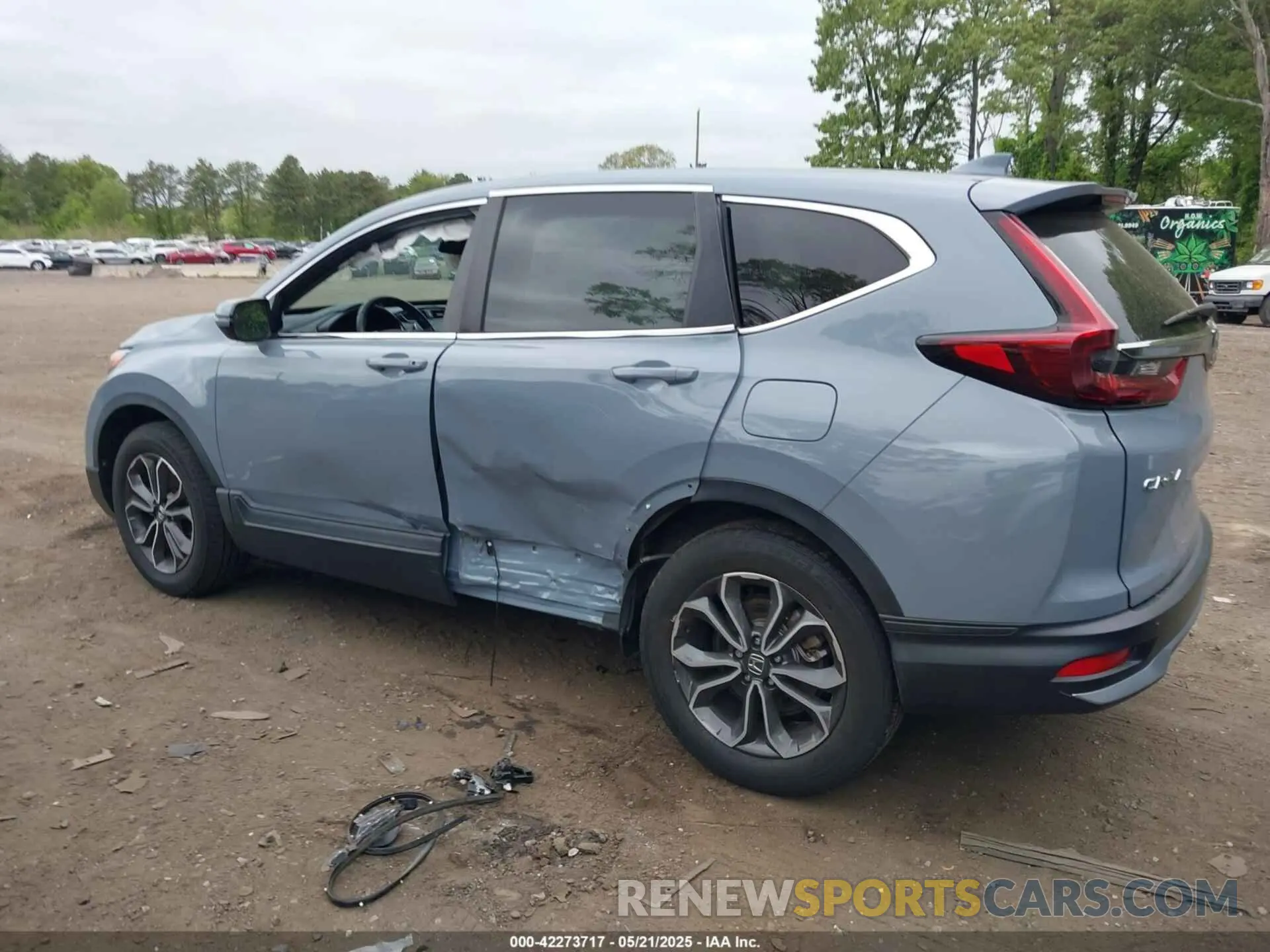14 fotografías del automóvil dañado 5J6RW2H54ML004200 HONDA CR-V 2021