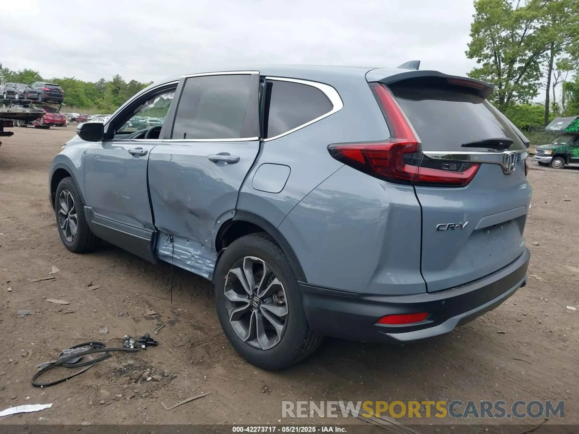 6 fotografías del automóvil dañado 5J6RW2H54ML004200 HONDA CR-V 2021