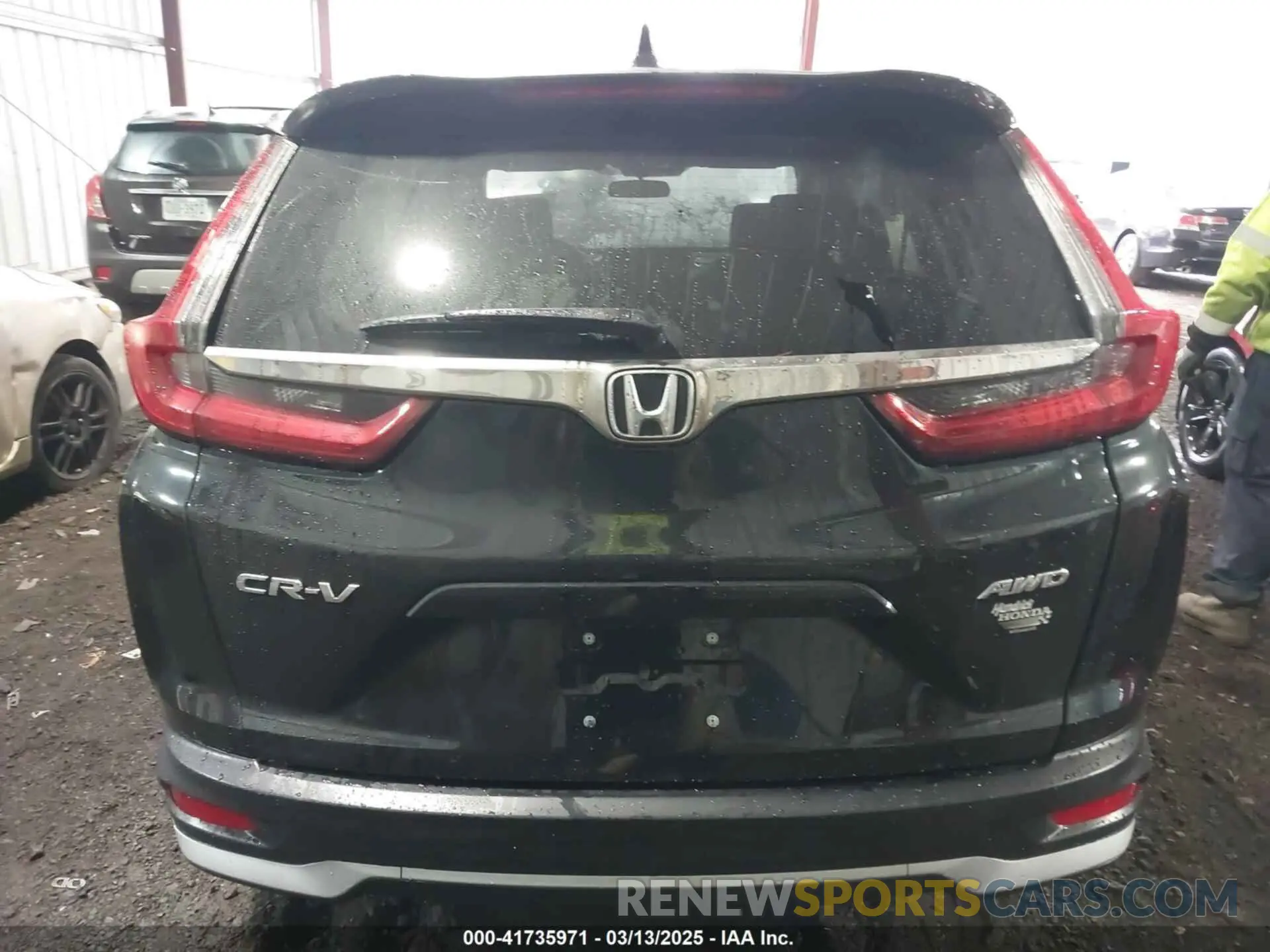 16 fotografías del automóvil dañado 5J6RW2H57MA012724 HONDA CR-V 2021