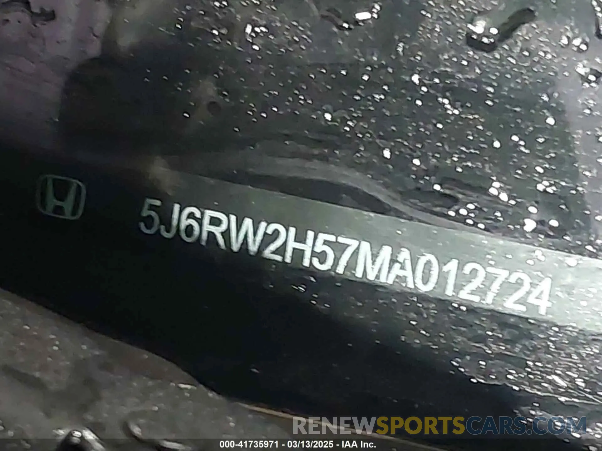 9 fotografías del automóvil dañado 5J6RW2H57MA012724 HONDA CR-V 2021