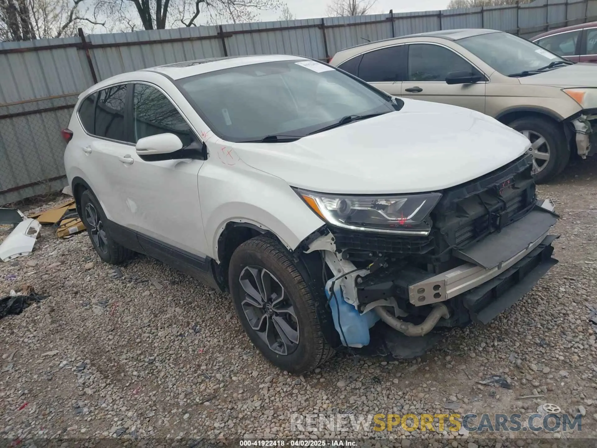 1 fotografías del automóvil dañado 5J6RW2H58ML000912 HONDA CR-V 2021