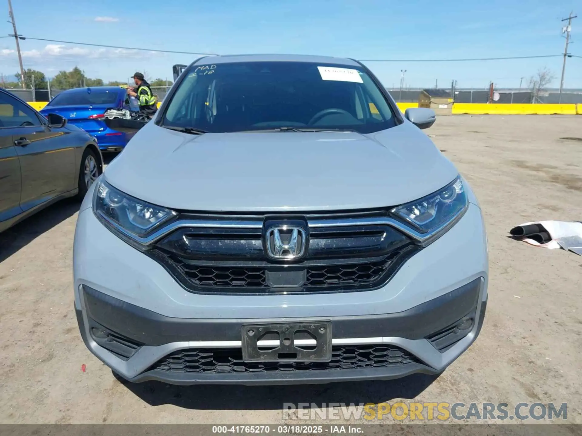 13 fotografías del automóvil dañado 5J6RW2H58ML012459 HONDA CR-V 2021