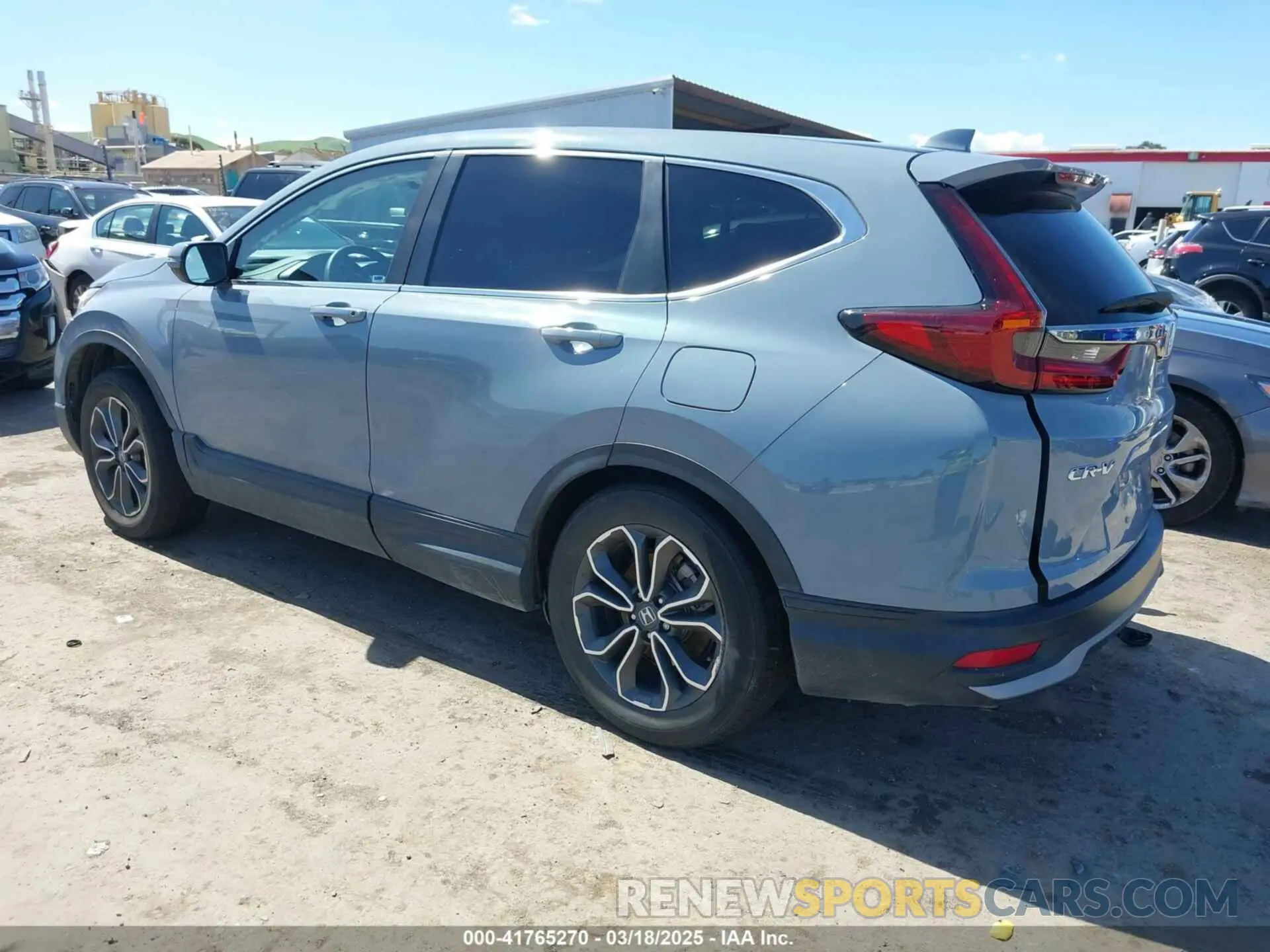 3 fotografías del automóvil dañado 5J6RW2H58ML012459 HONDA CR-V 2021