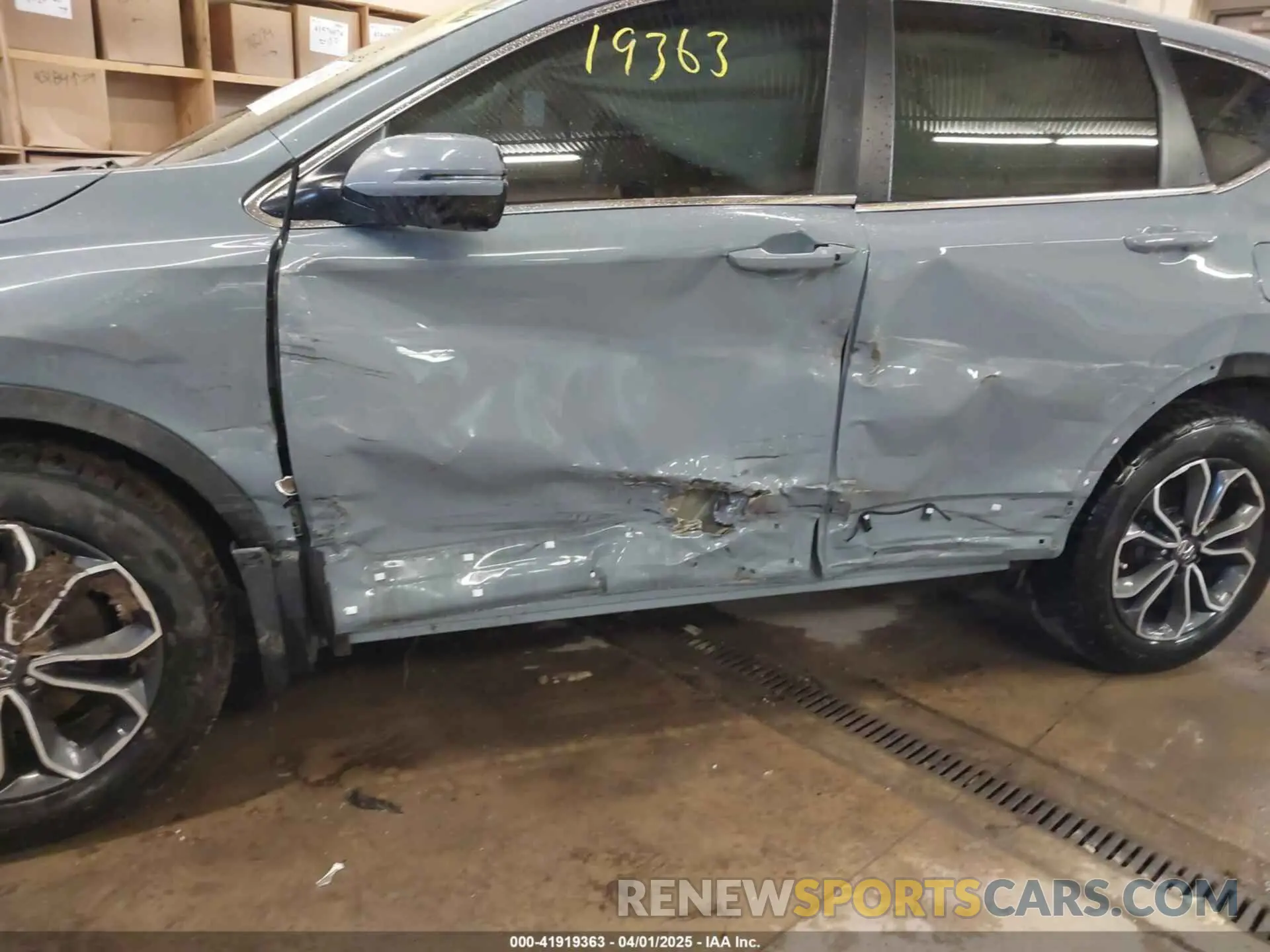 6 fotografías del automóvil dañado 5J6RW2H5XML004217 HONDA CR-V 2021