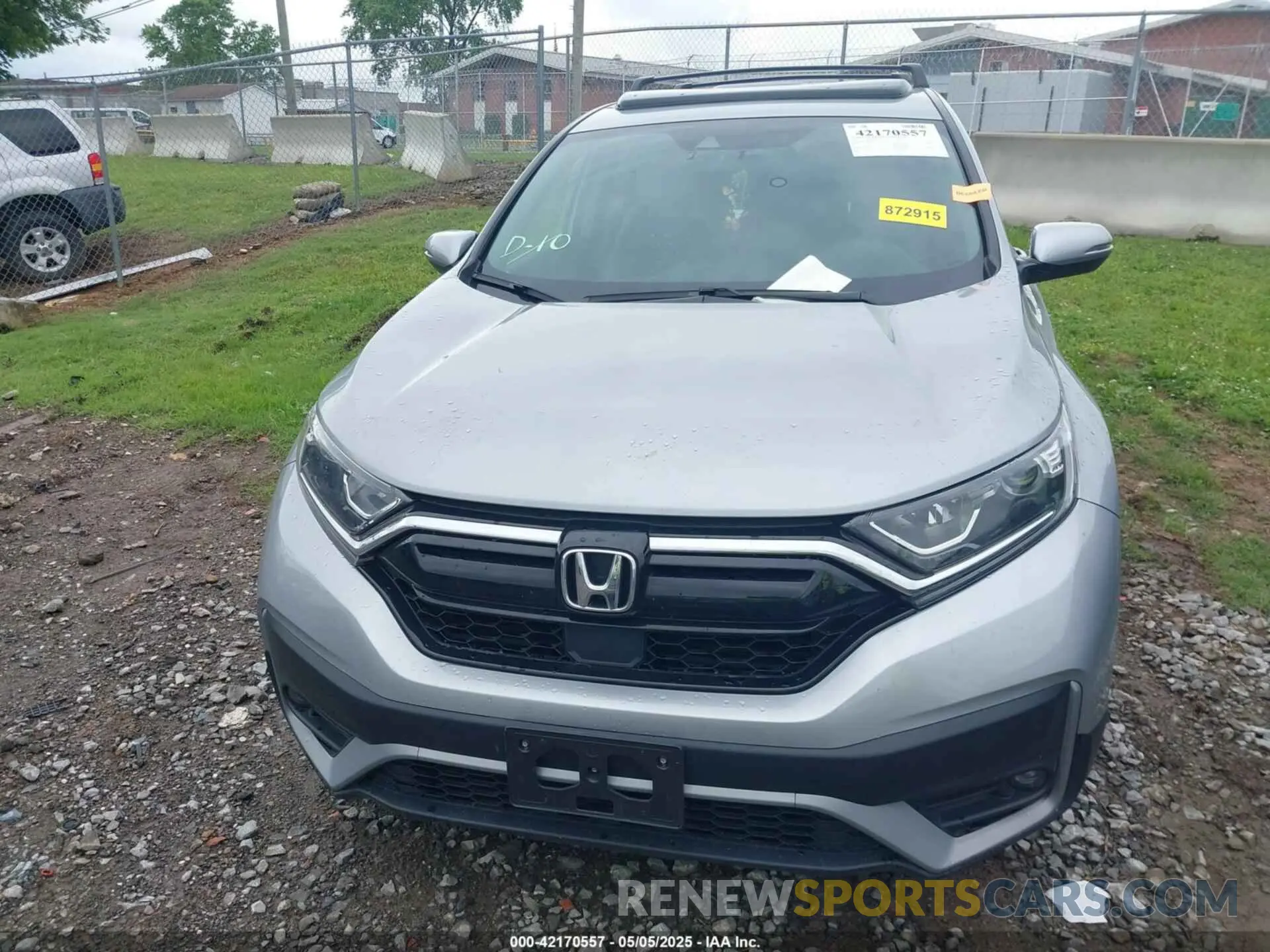 11 fotografías del automóvil dañado 5J6RW2H5XML007330 HONDA CR-V 2021