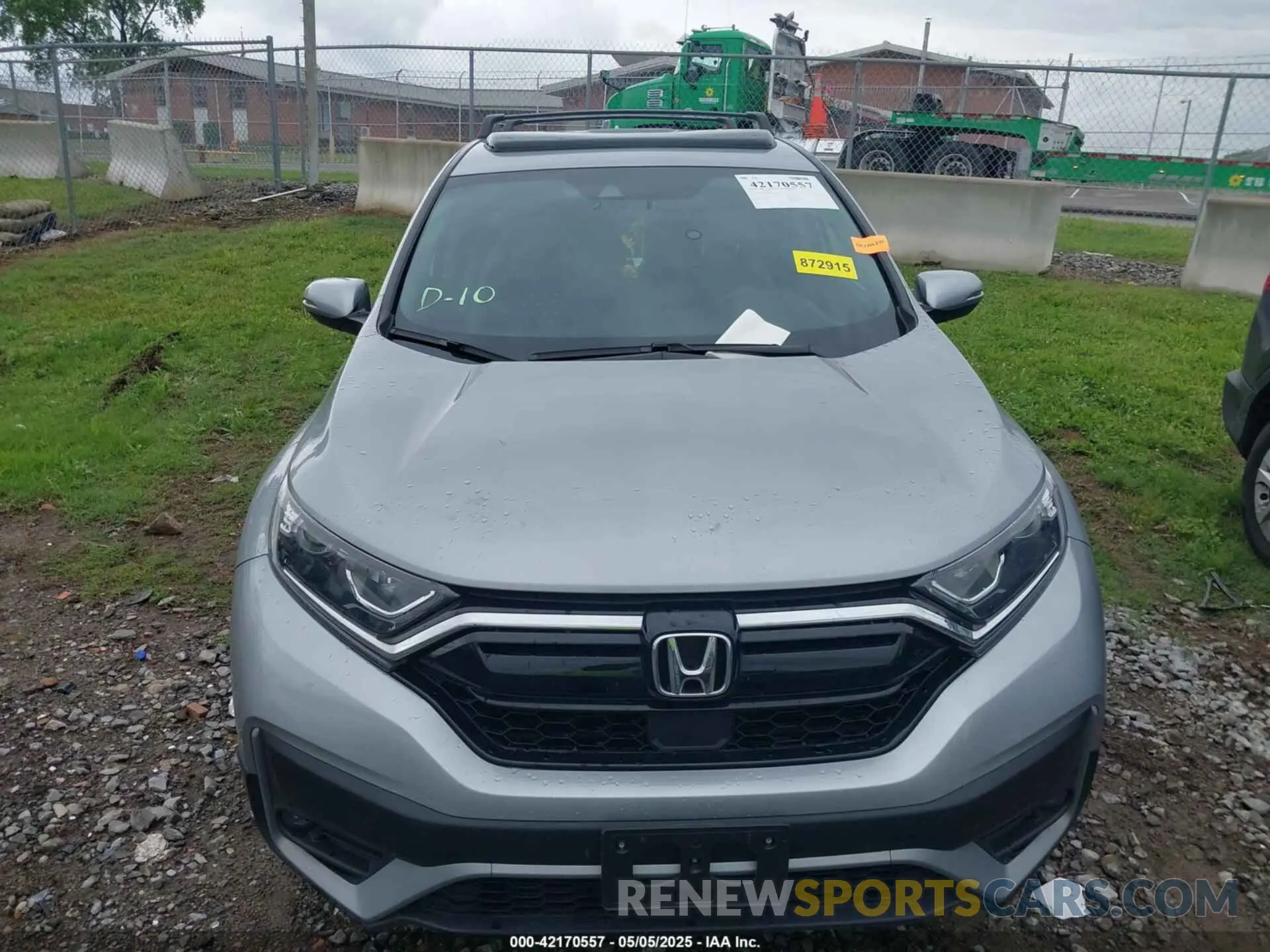 6 fotografías del automóvil dañado 5J6RW2H5XML007330 HONDA CR-V 2021