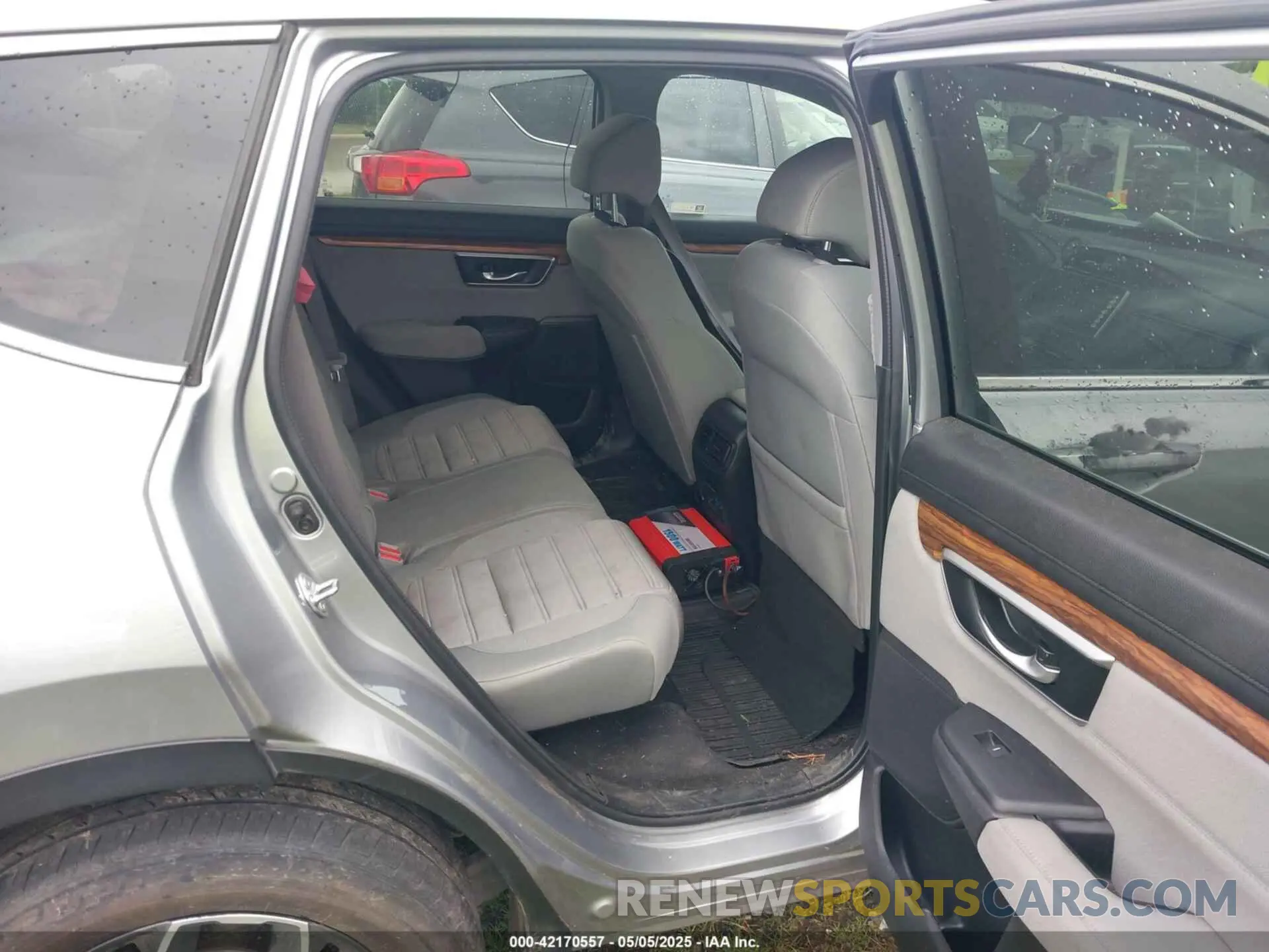 8 fotografías del automóvil dañado 5J6RW2H5XML007330 HONDA CR-V 2021