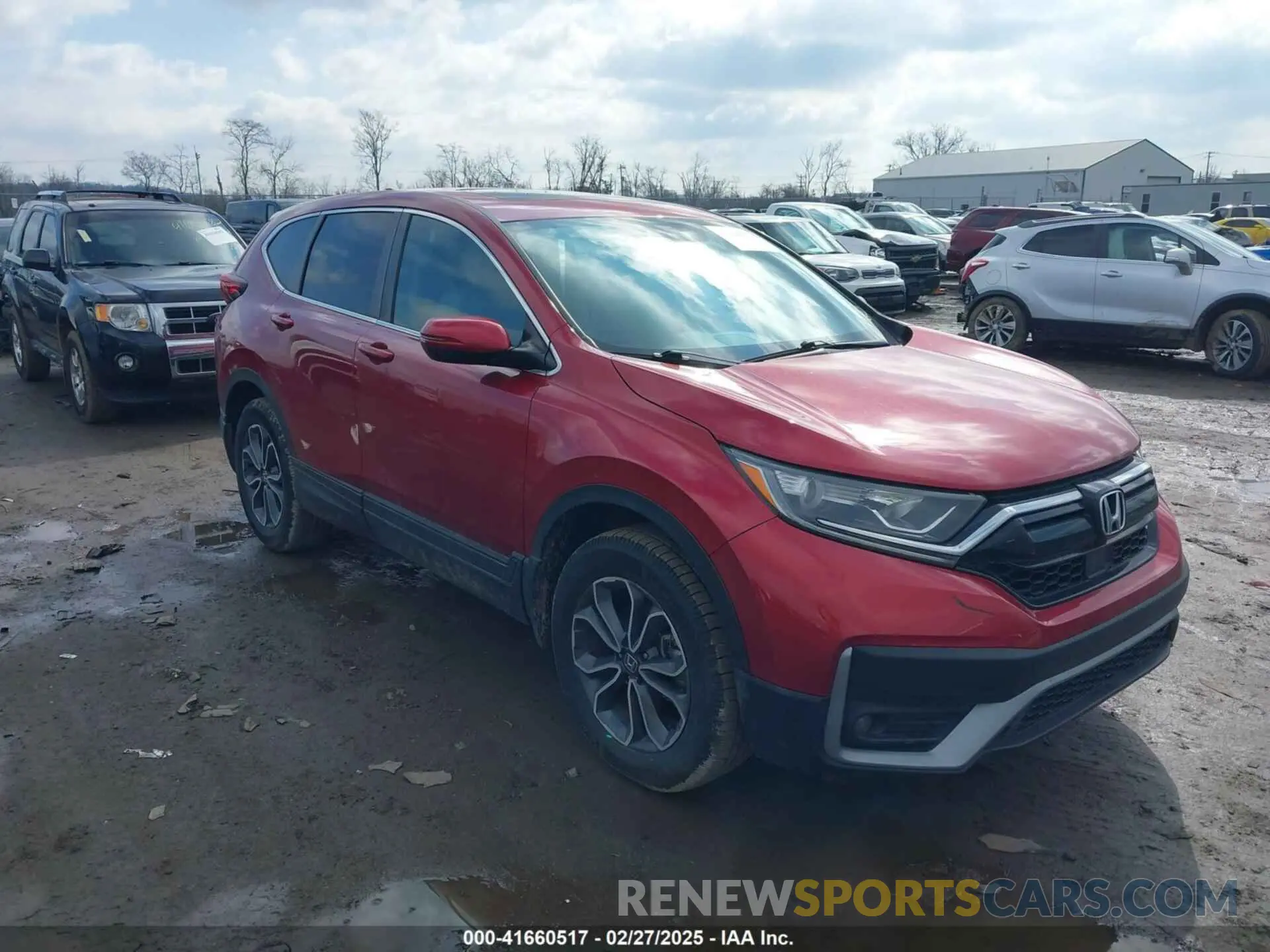 1 fotografías del automóvil dañado 5J6RW2H82ML010040 HONDA CR-V 2021