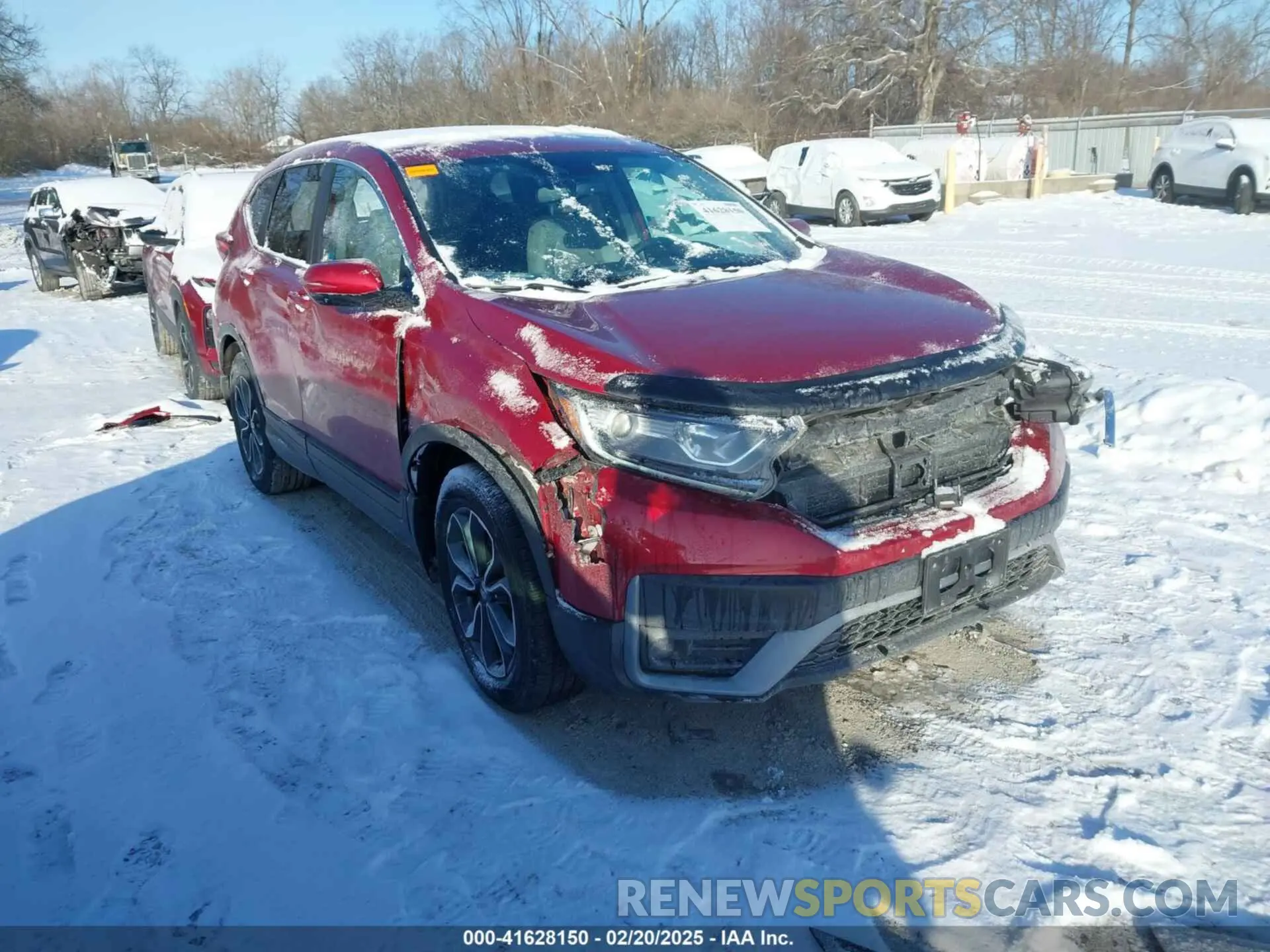 1 fotografías del automóvil dañado 5J6RW2H83MA001245 HONDA CR-V 2021