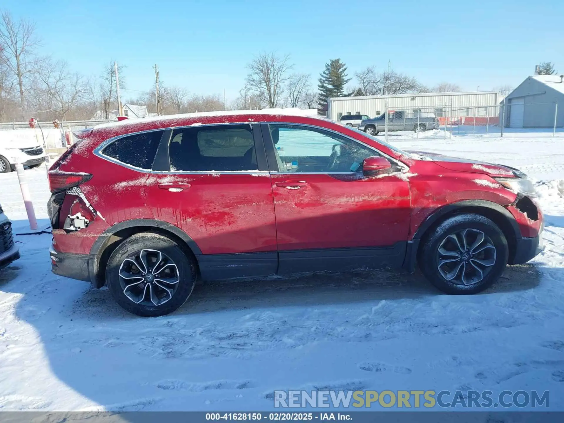 14 fotografías del automóvil dañado 5J6RW2H83MA001245 HONDA CR-V 2021
