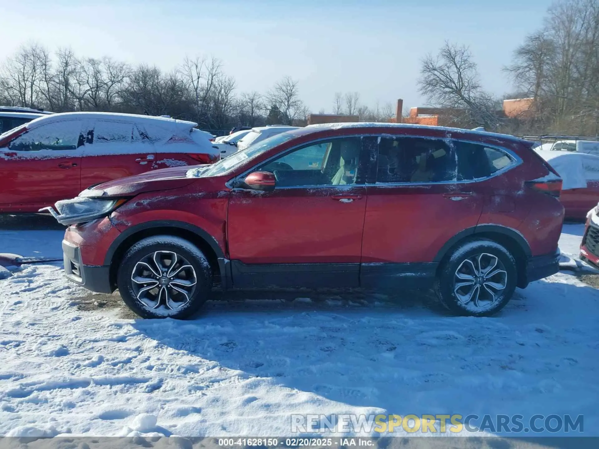 15 fotografías del automóvil dañado 5J6RW2H83MA001245 HONDA CR-V 2021