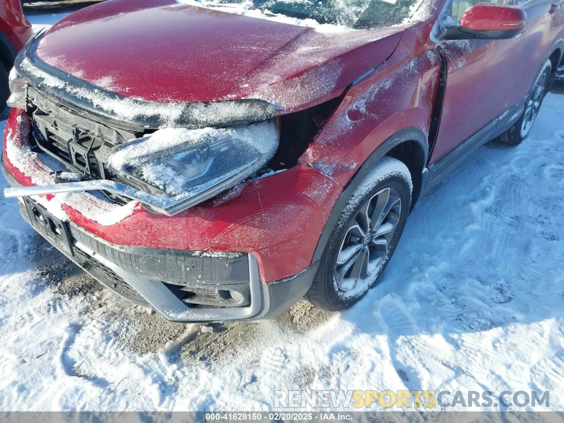18 fotografías del automóvil dañado 5J6RW2H83MA001245 HONDA CR-V 2021