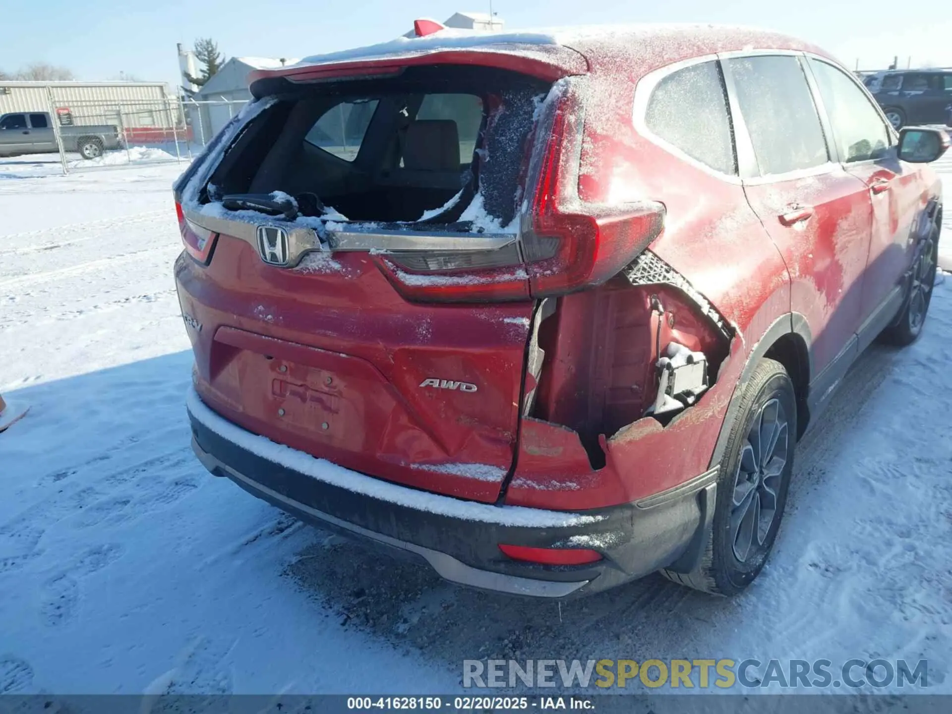 21 fotografías del automóvil dañado 5J6RW2H83MA001245 HONDA CR-V 2021
