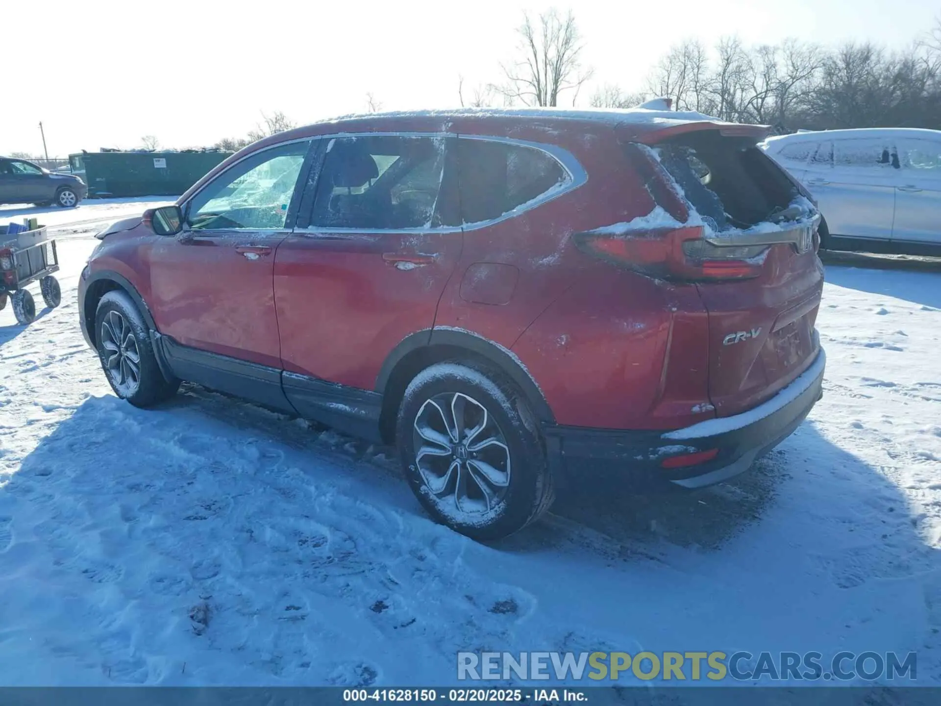 3 fotografías del automóvil dañado 5J6RW2H83MA001245 HONDA CR-V 2021