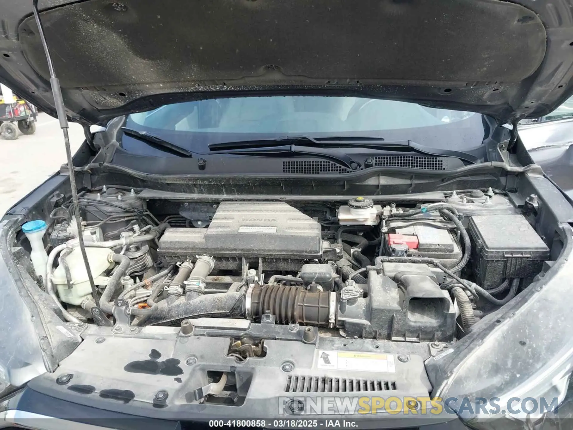 10 fotografías del automóvil dañado 5J6RW2H8XML008410 HONDA CR-V 2021