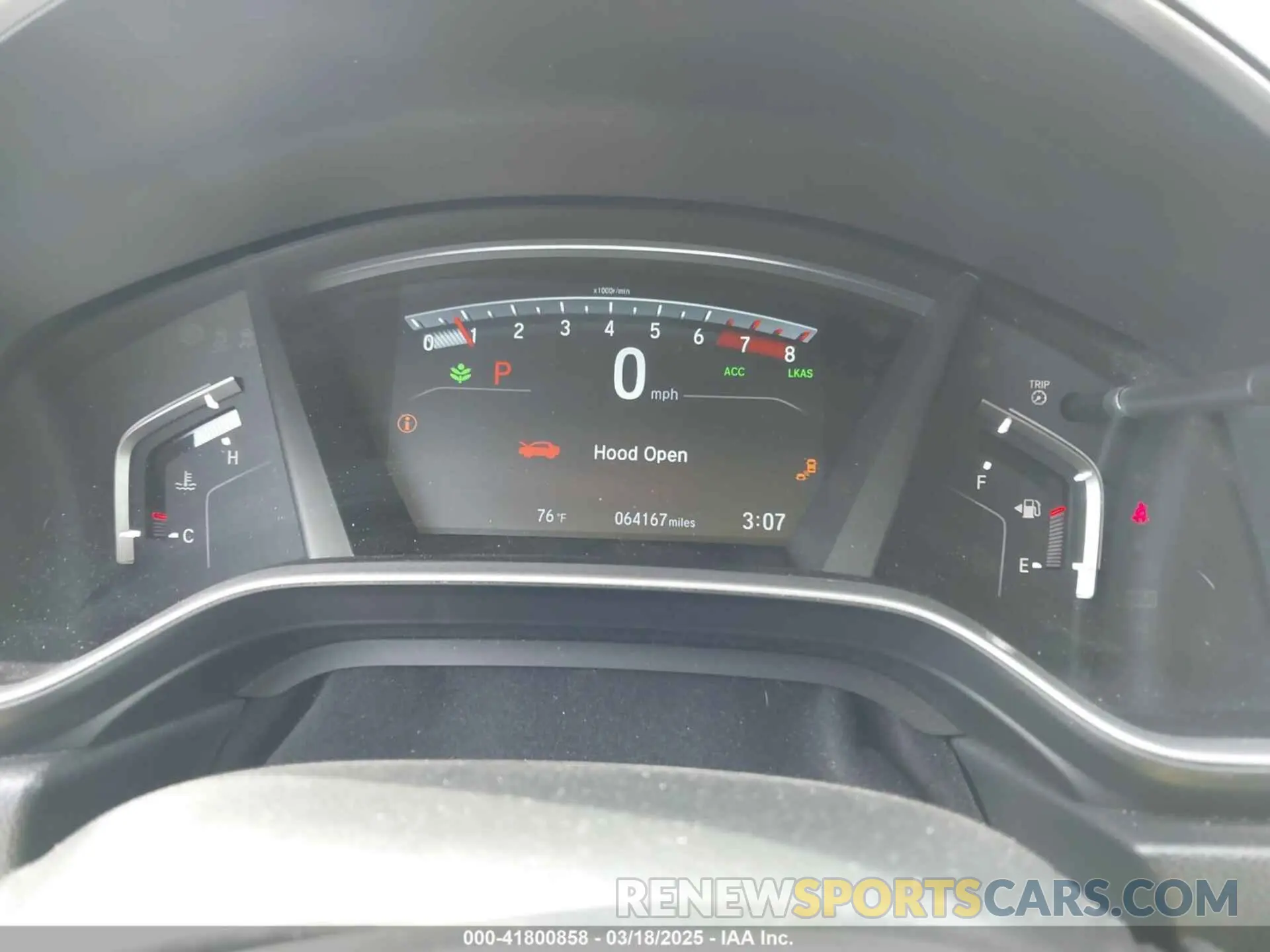 7 fotografías del automóvil dañado 5J6RW2H8XML008410 HONDA CR-V 2021