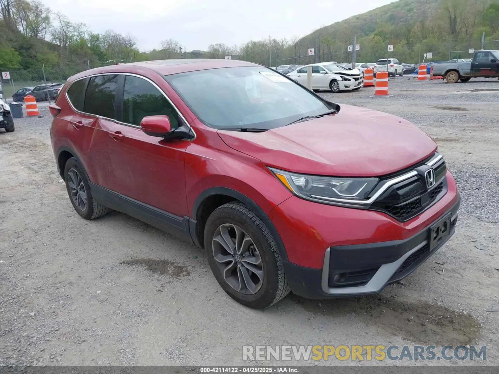 1 fotografías del automóvil dañado 5J6RW2H8XML022453 HONDA CR-V 2021