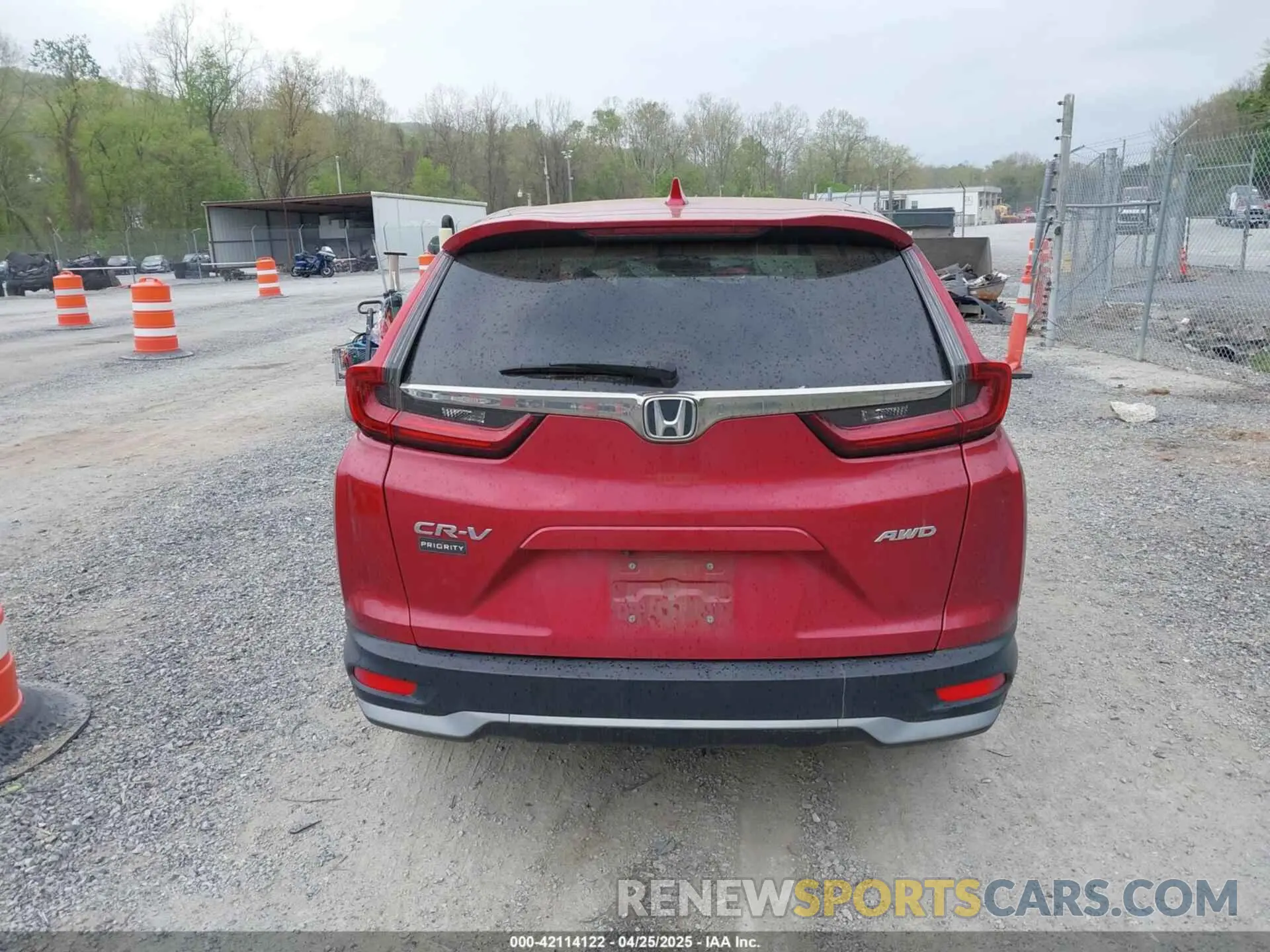 16 fotografías del automóvil dañado 5J6RW2H8XML022453 HONDA CR-V 2021
