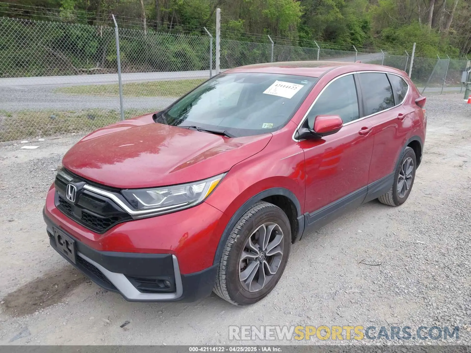 2 fotografías del automóvil dañado 5J6RW2H8XML022453 HONDA CR-V 2021