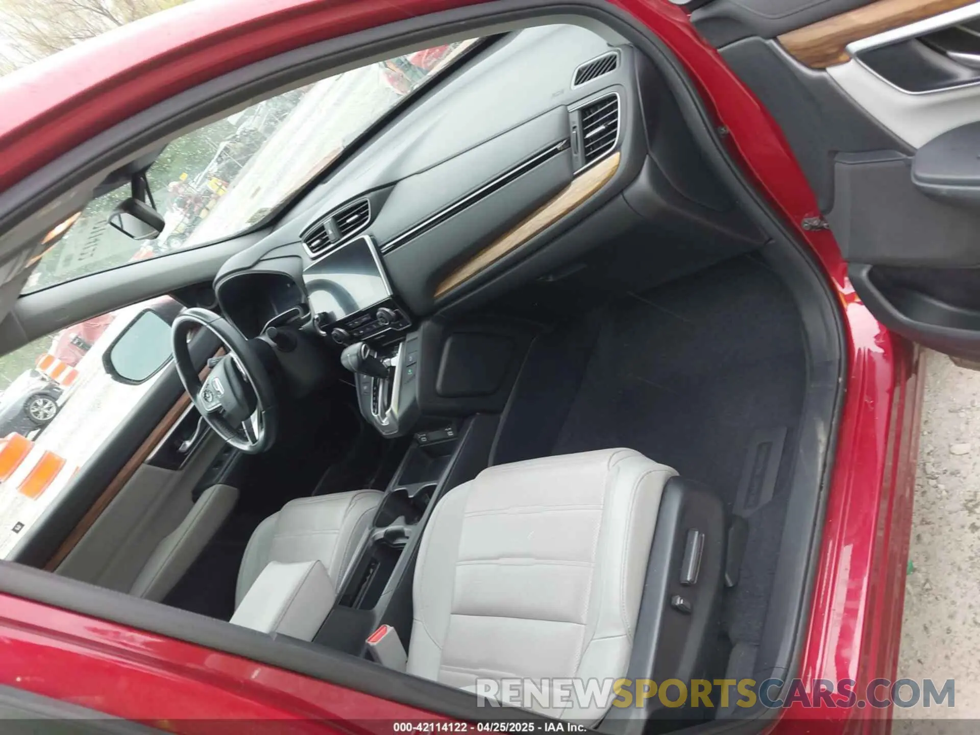 5 fotografías del automóvil dañado 5J6RW2H8XML022453 HONDA CR-V 2021
