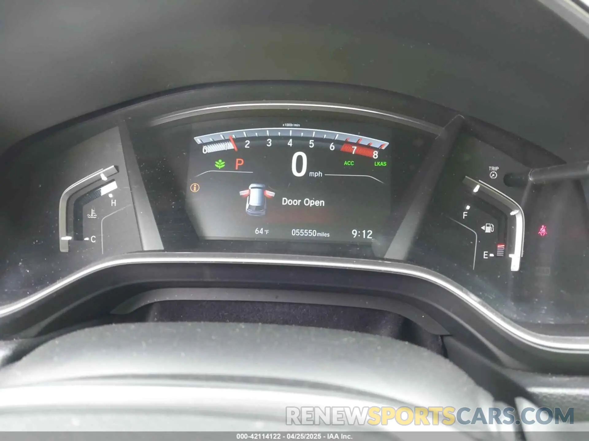 7 fotografías del automóvil dañado 5J6RW2H8XML022453 HONDA CR-V 2021