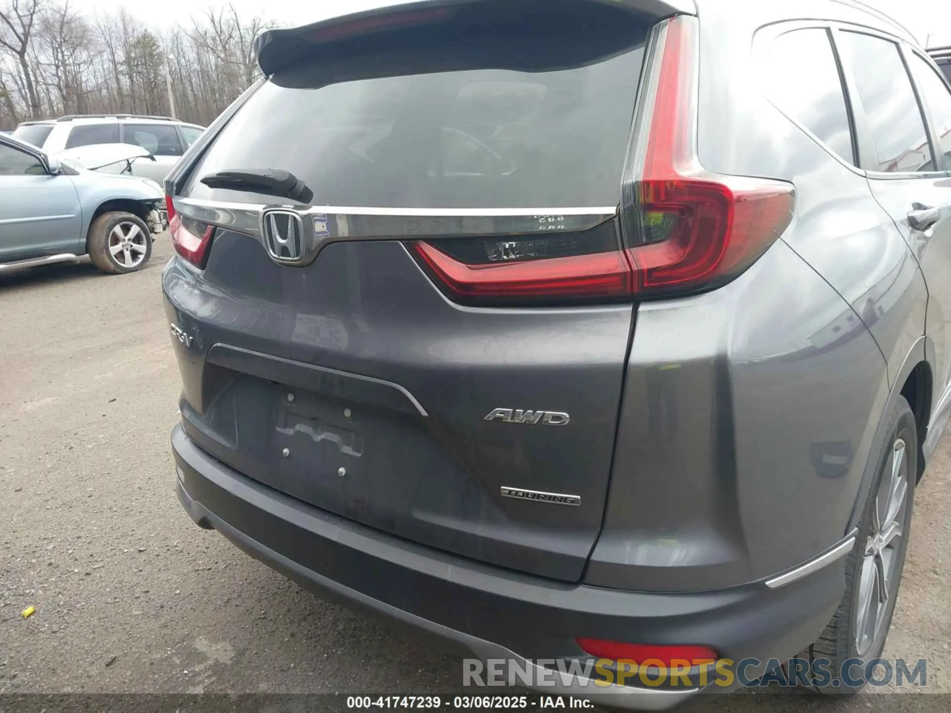 17 fotografías del automóvil dañado 5J6RW2H91ML019241 HONDA CR-V 2021