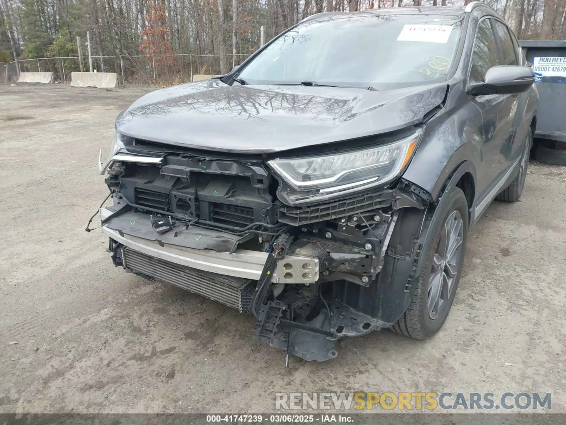 6 fotografías del automóvil dañado 5J6RW2H91ML019241 HONDA CR-V 2021