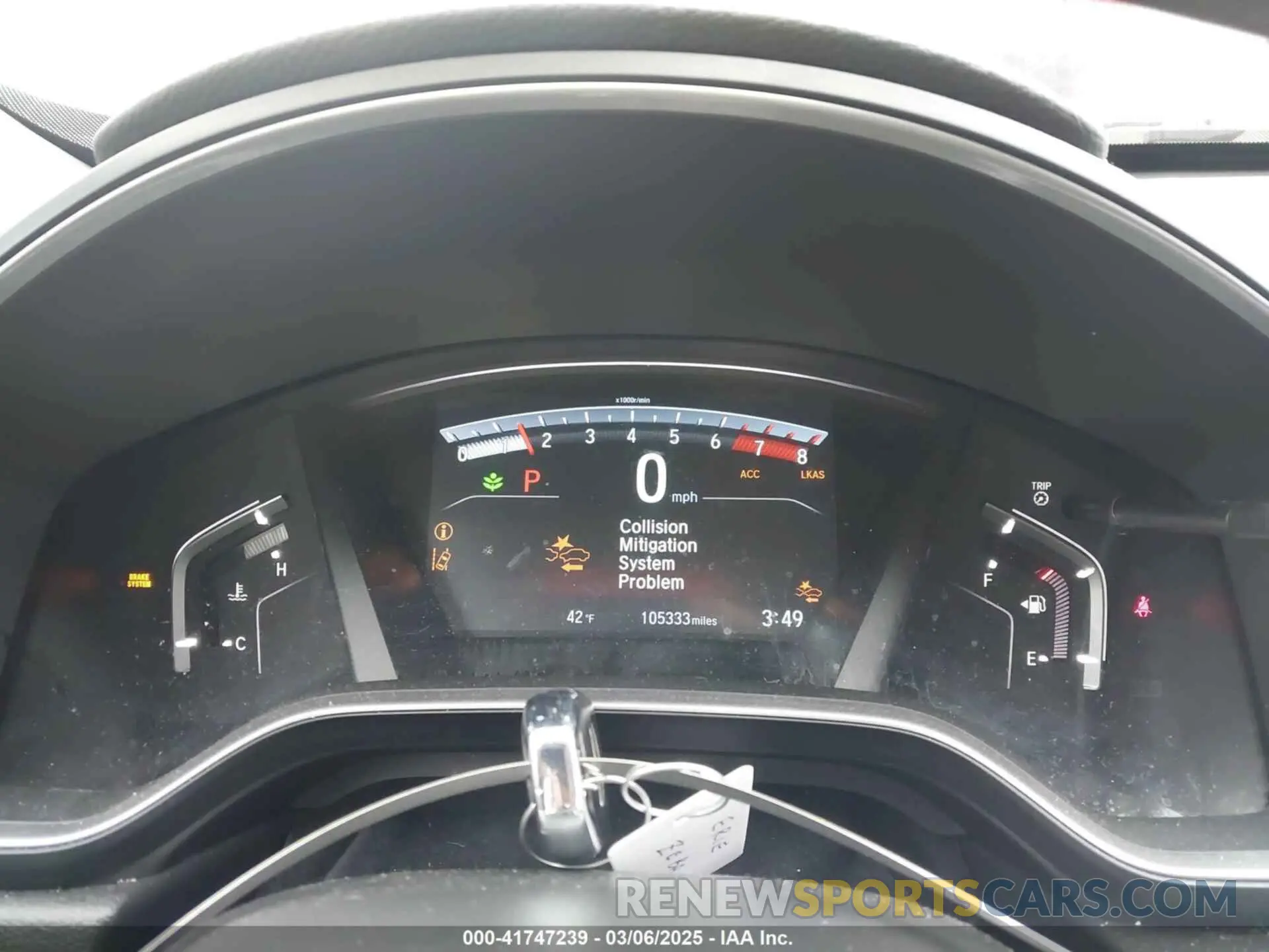 7 fotografías del automóvil dañado 5J6RW2H91ML019241 HONDA CR-V 2021