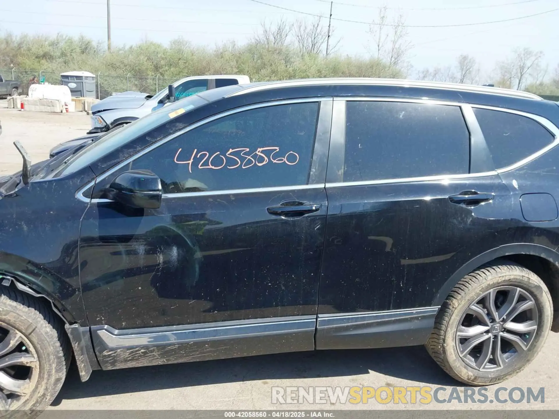 15 fotografías del automóvil dañado 5J6RW2H94ML013546 HONDA CR-V 2021