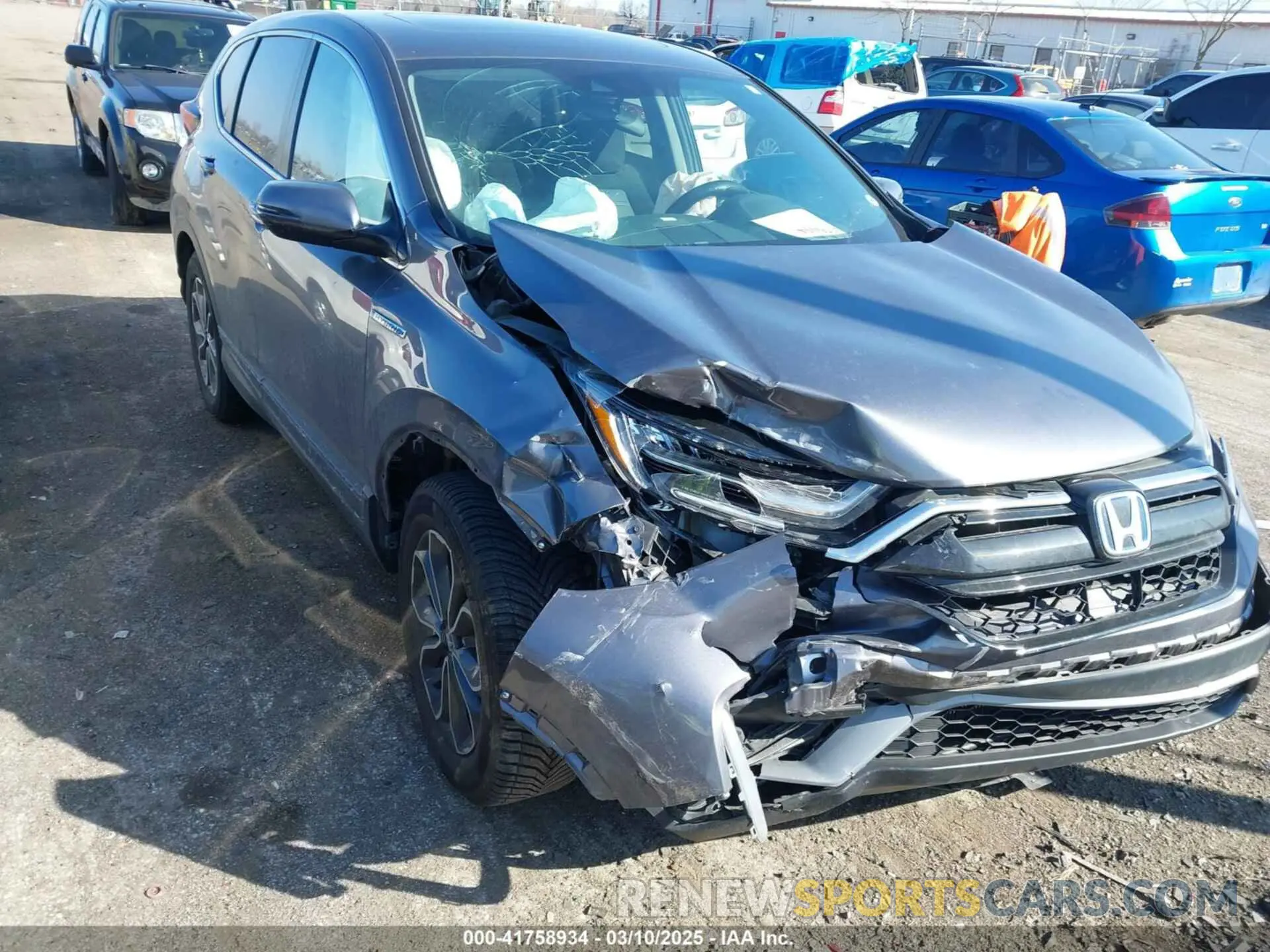 1 fotografías del automóvil dañado 7FART6H58ME017819 HONDA CR-V 2021
