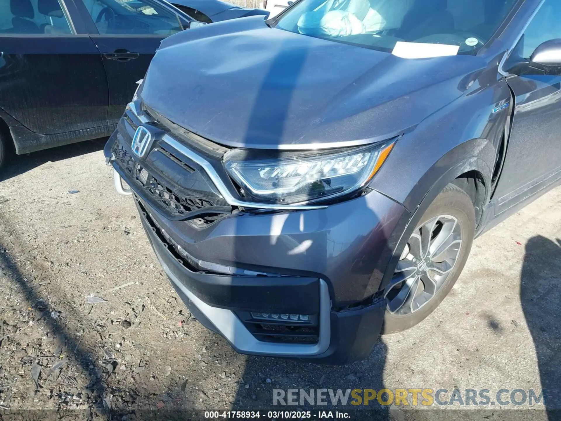 6 fotografías del automóvil dañado 7FART6H58ME017819 HONDA CR-V 2021