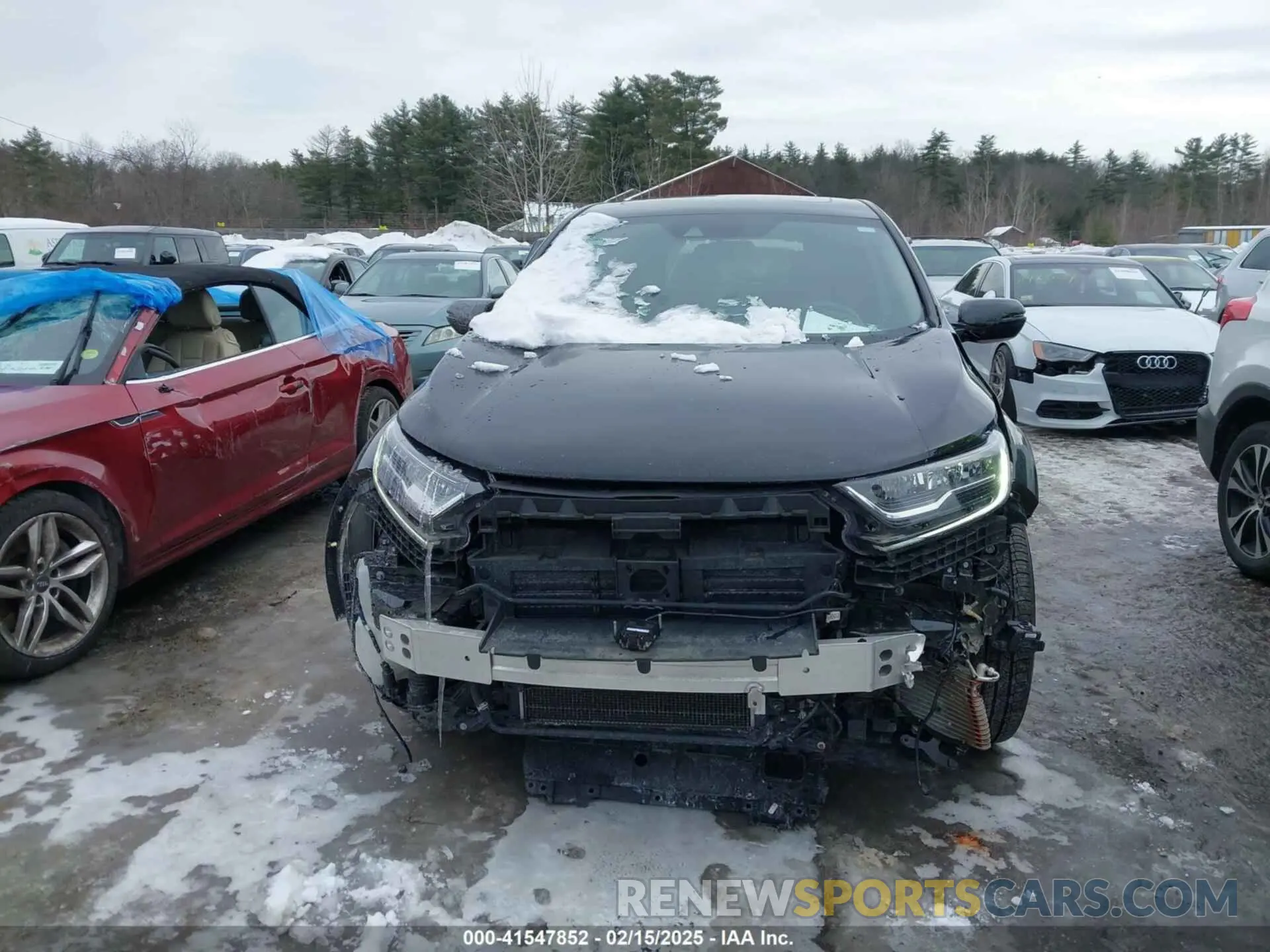 13 fotografías del automóvil dañado 7FART6H58ME031428 HONDA CR-V 2021