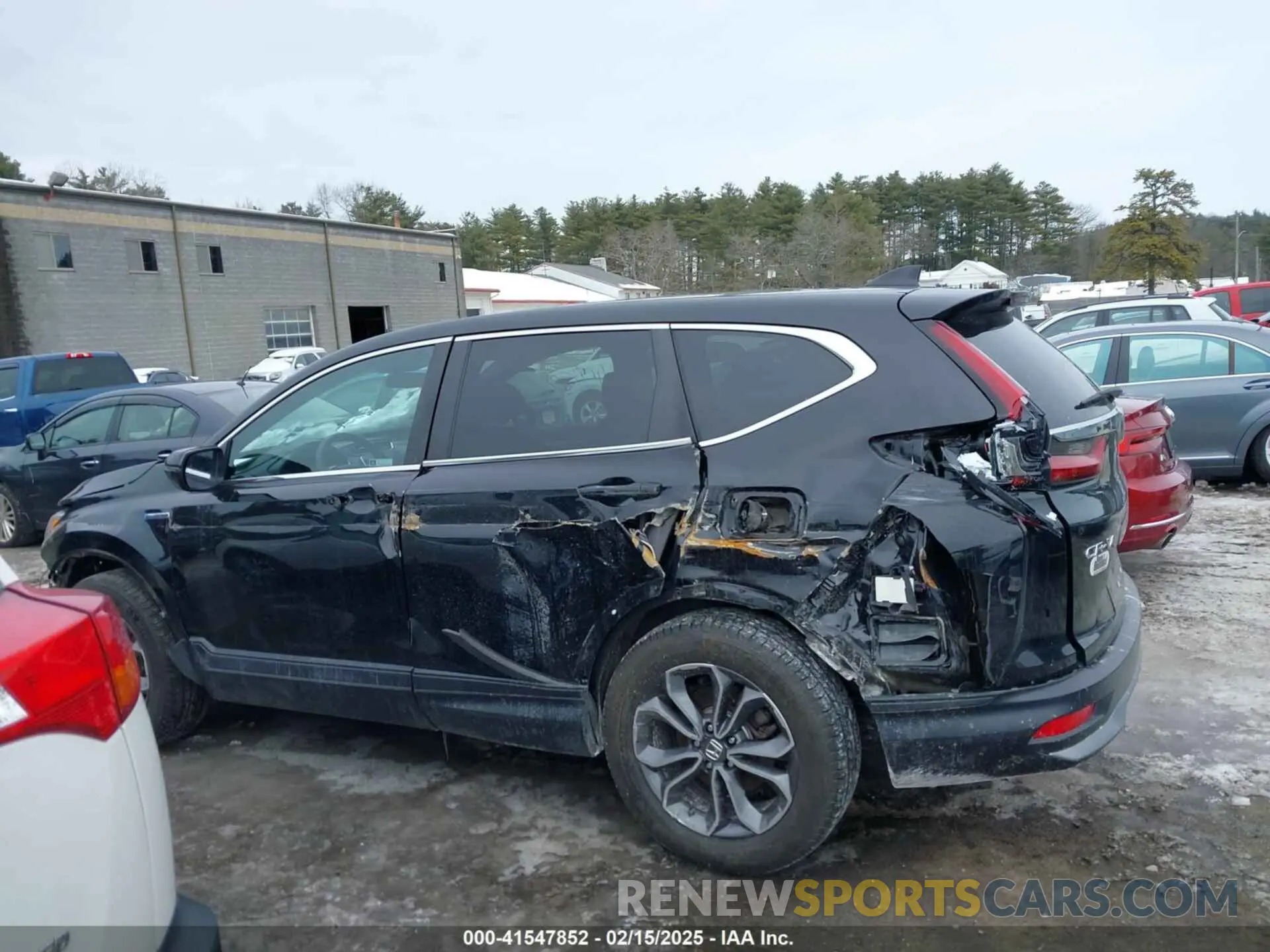 15 fotografías del automóvil dañado 7FART6H58ME031428 HONDA CR-V 2021