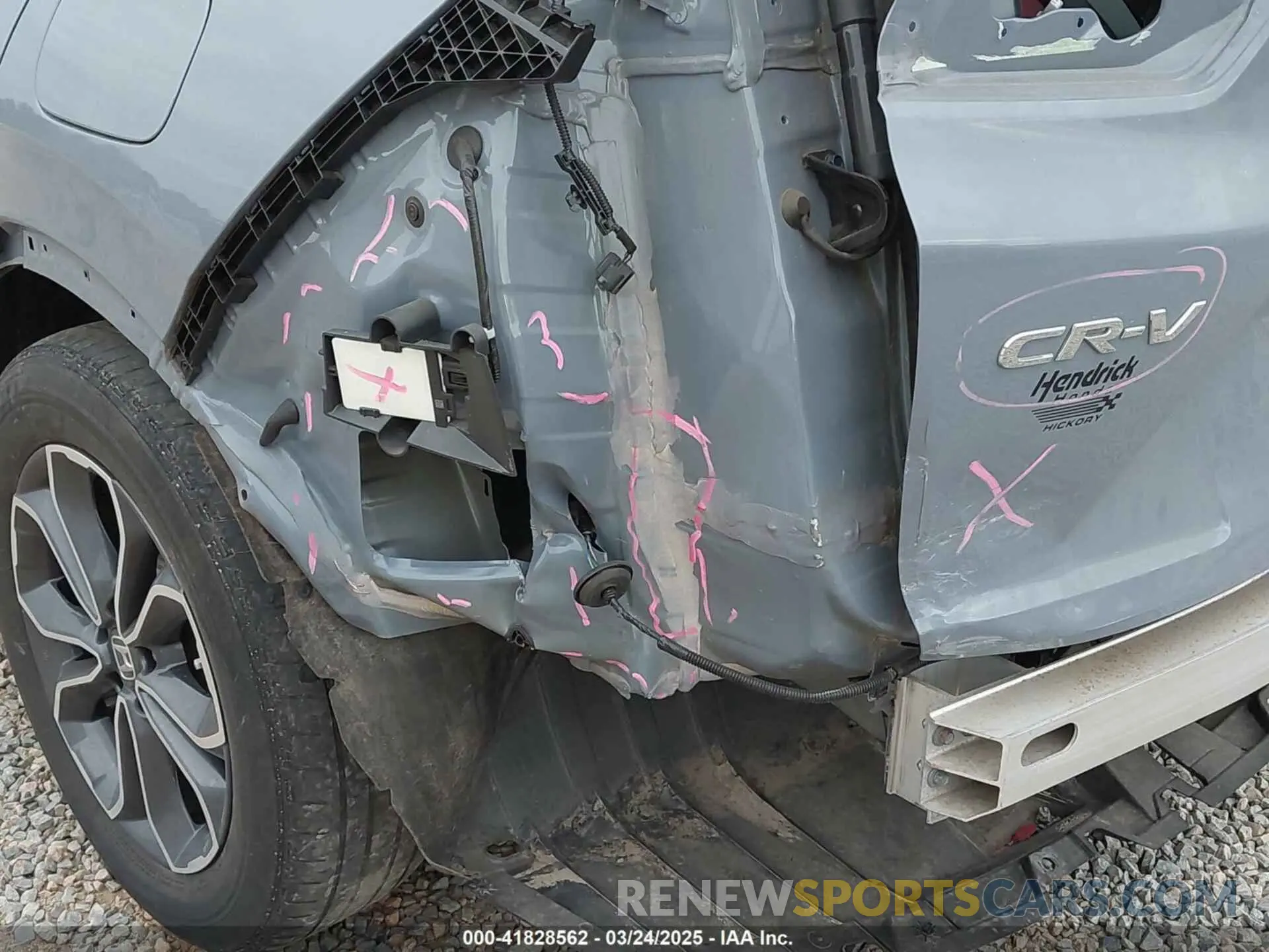 19 fotografías del automóvil dañado 7FART6H84ME032621 HONDA CR-V 2021