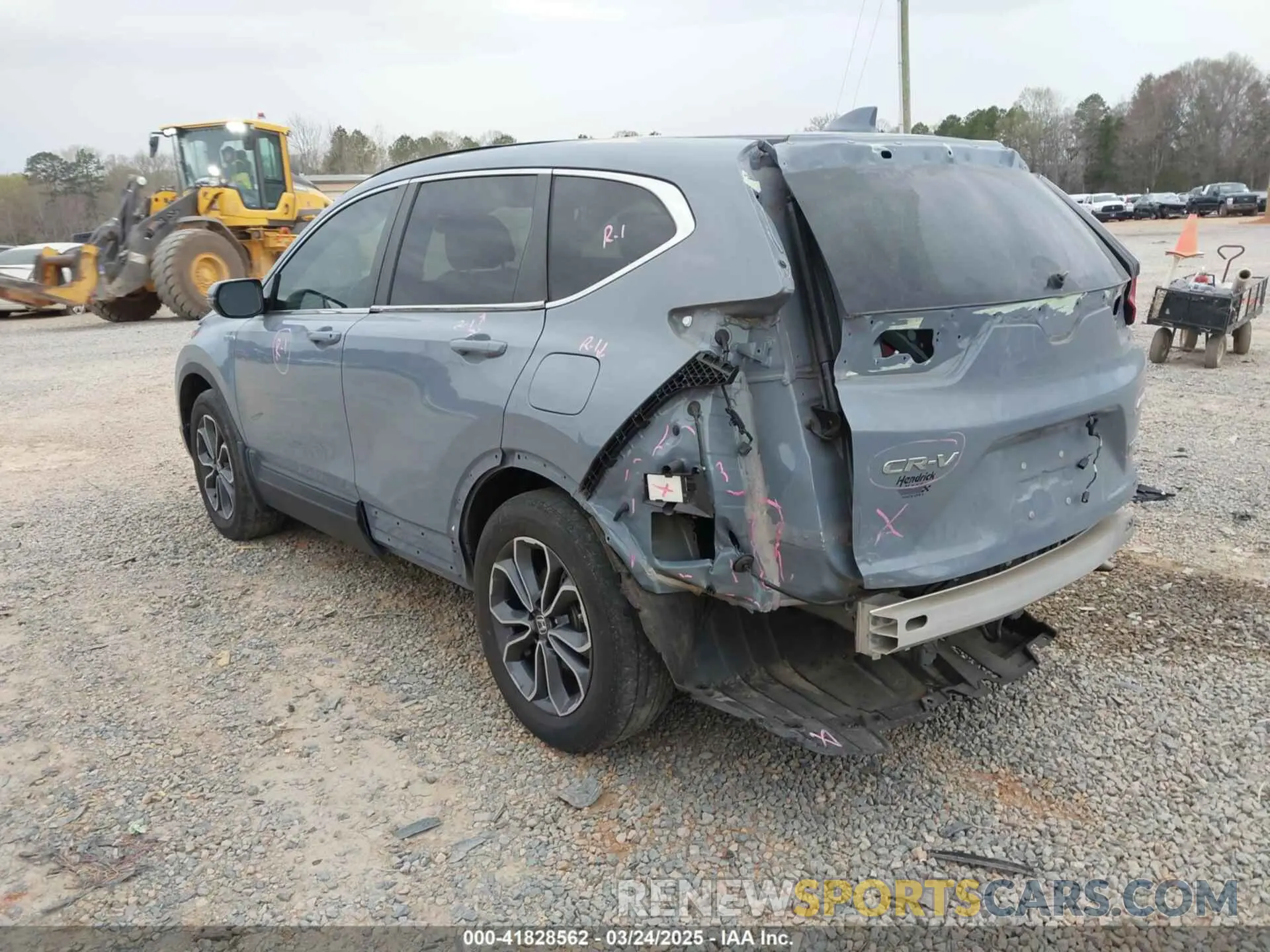 3 fotografías del automóvil dañado 7FART6H84ME032621 HONDA CR-V 2021