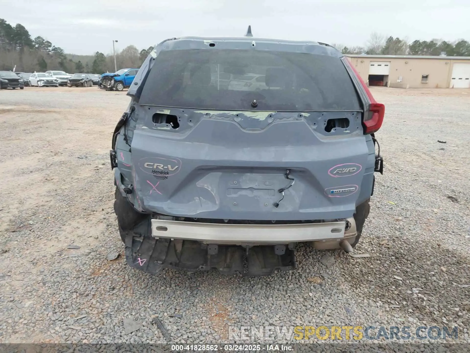 6 fotografías del automóvil dañado 7FART6H84ME032621 HONDA CR-V 2021