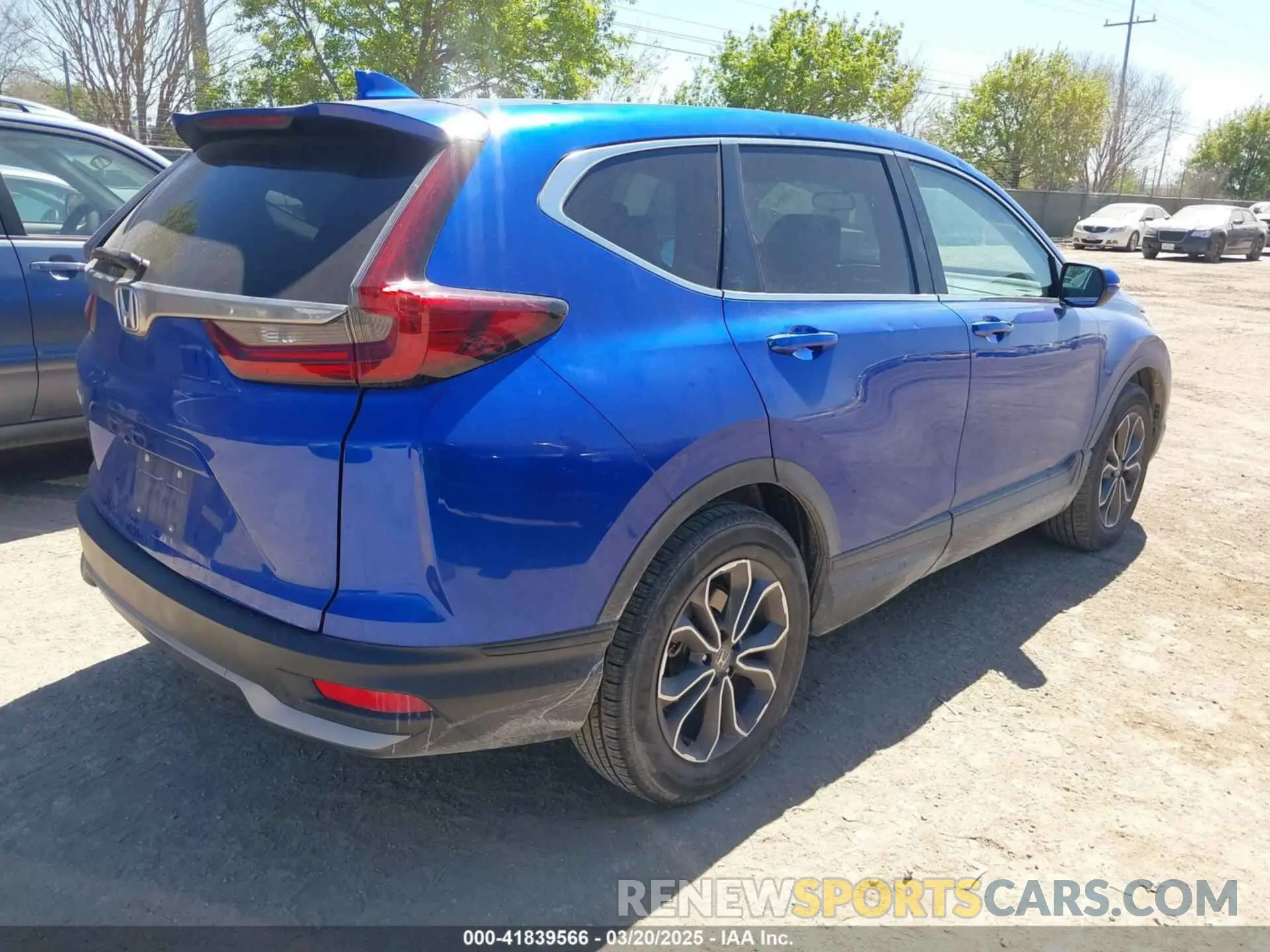 4 fotografías del automóvil dañado 7FARW1H58ME002201 HONDA CR-V 2021