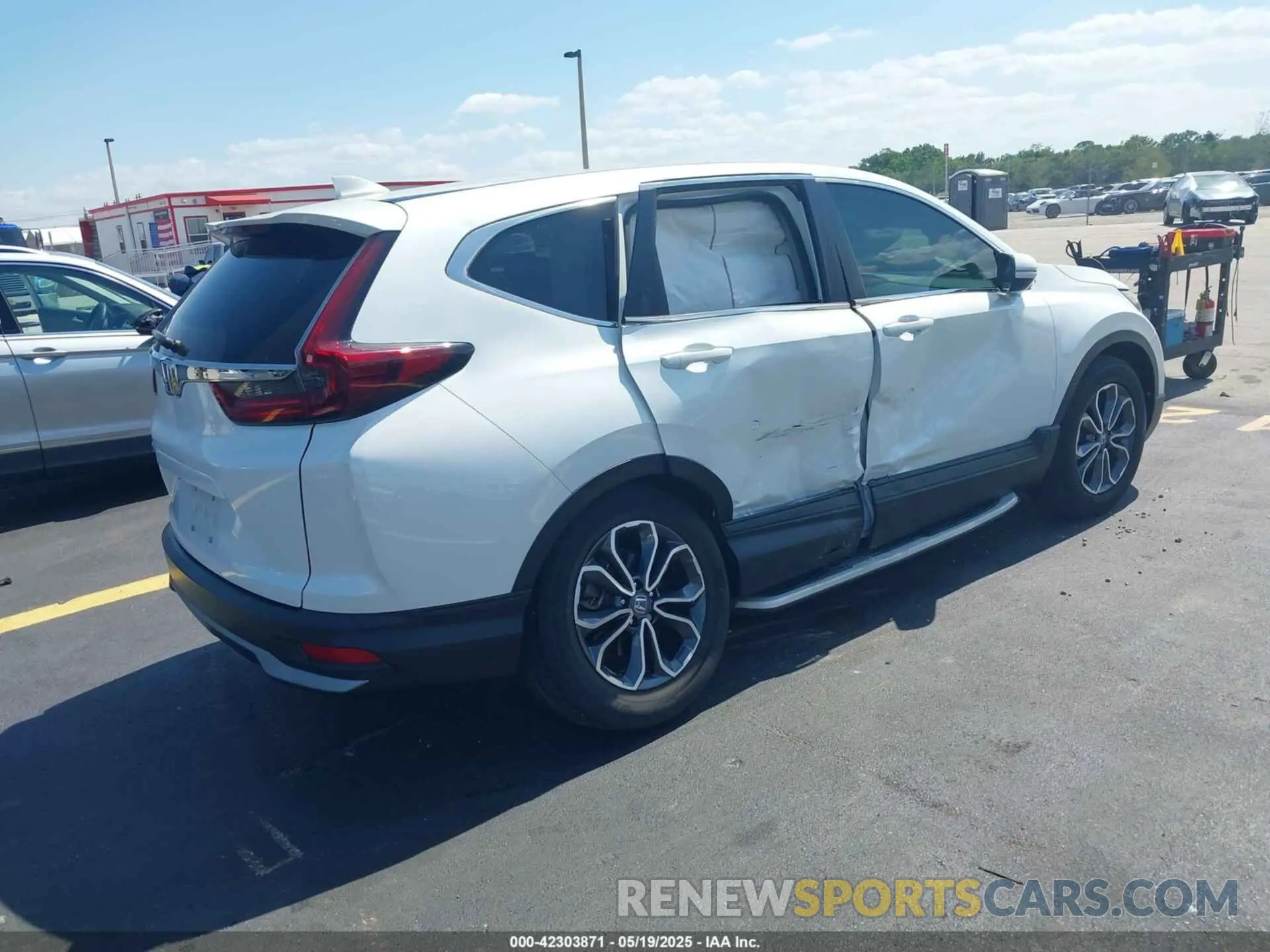 4 fotografías del automóvil dañado 7FARW1H59ME008721 HONDA CR-V 2021