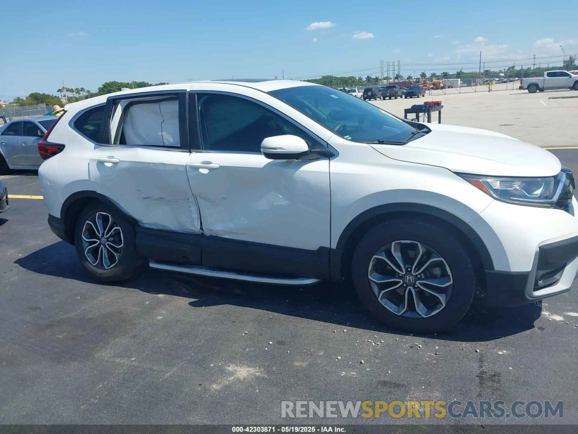 6 fotografías del automóvil dañado 7FARW1H59ME008721 HONDA CR-V 2021