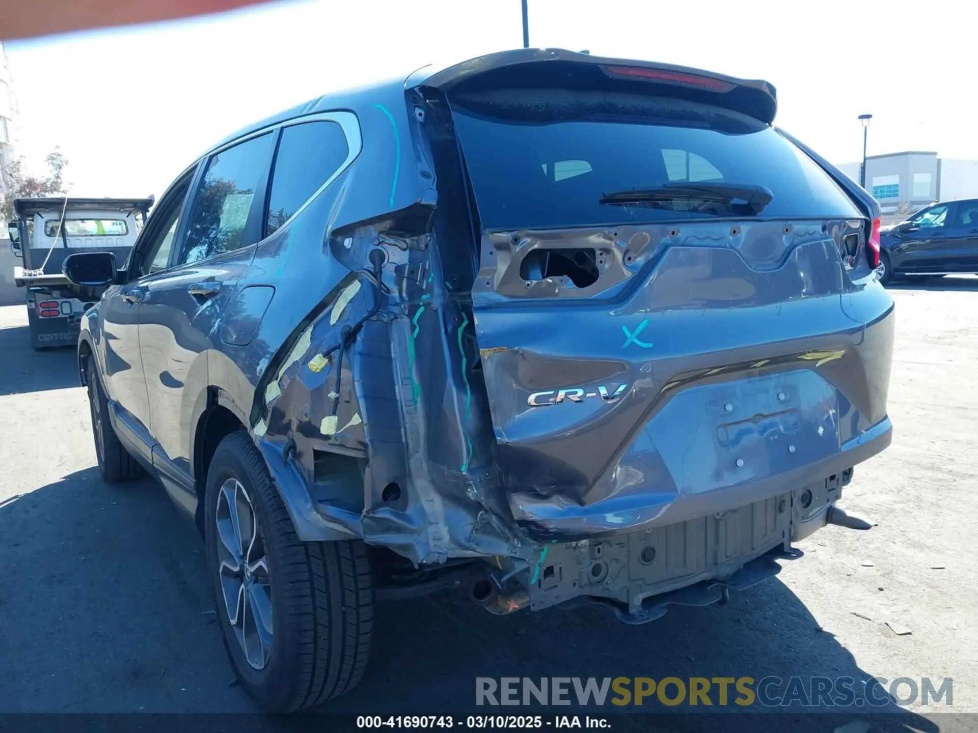 6 fotografías del automóvil dañado 7FARW1H5XME023292 HONDA CR-V 2021