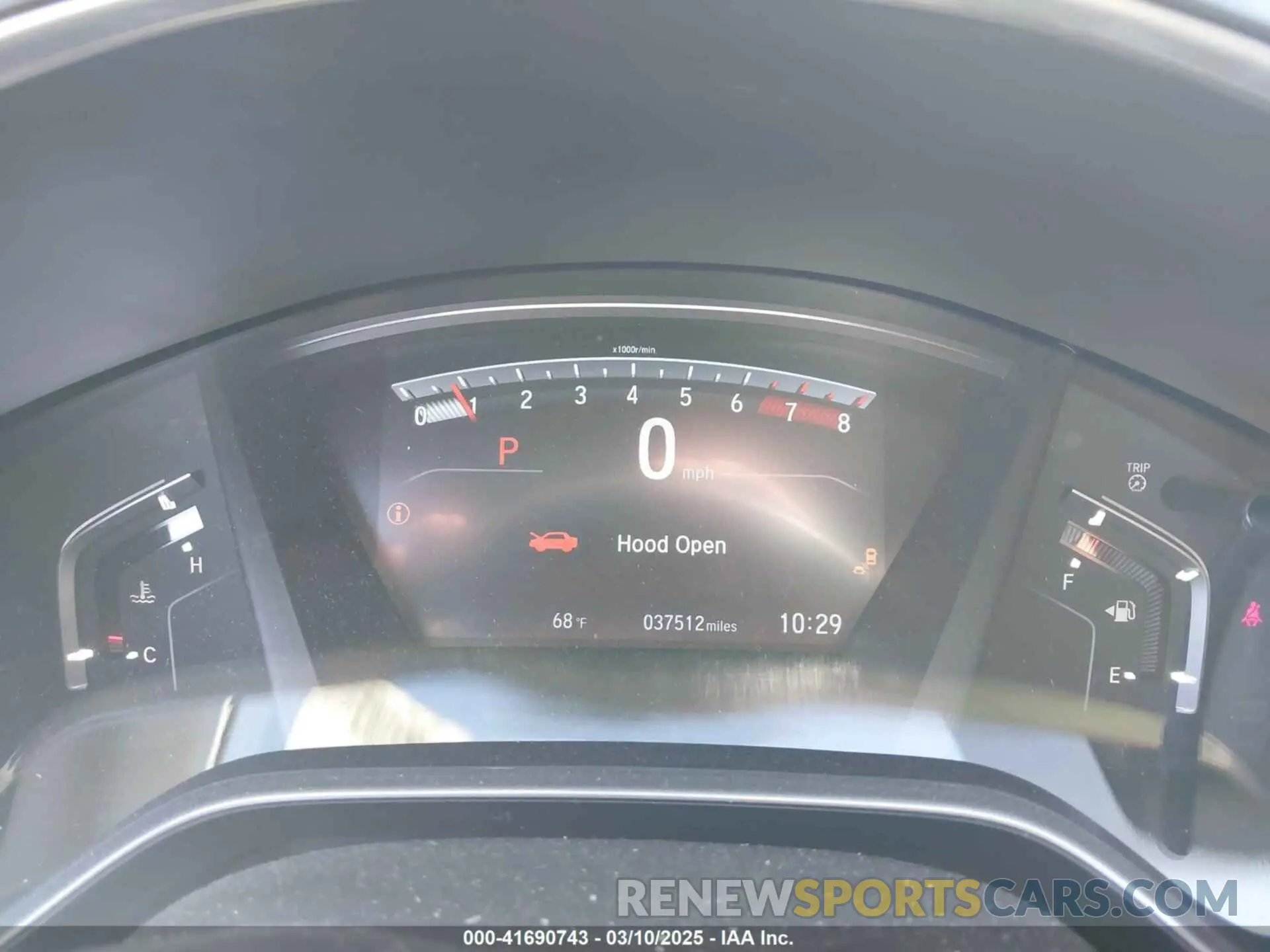7 fotografías del automóvil dañado 7FARW1H5XME023292 HONDA CR-V 2021
