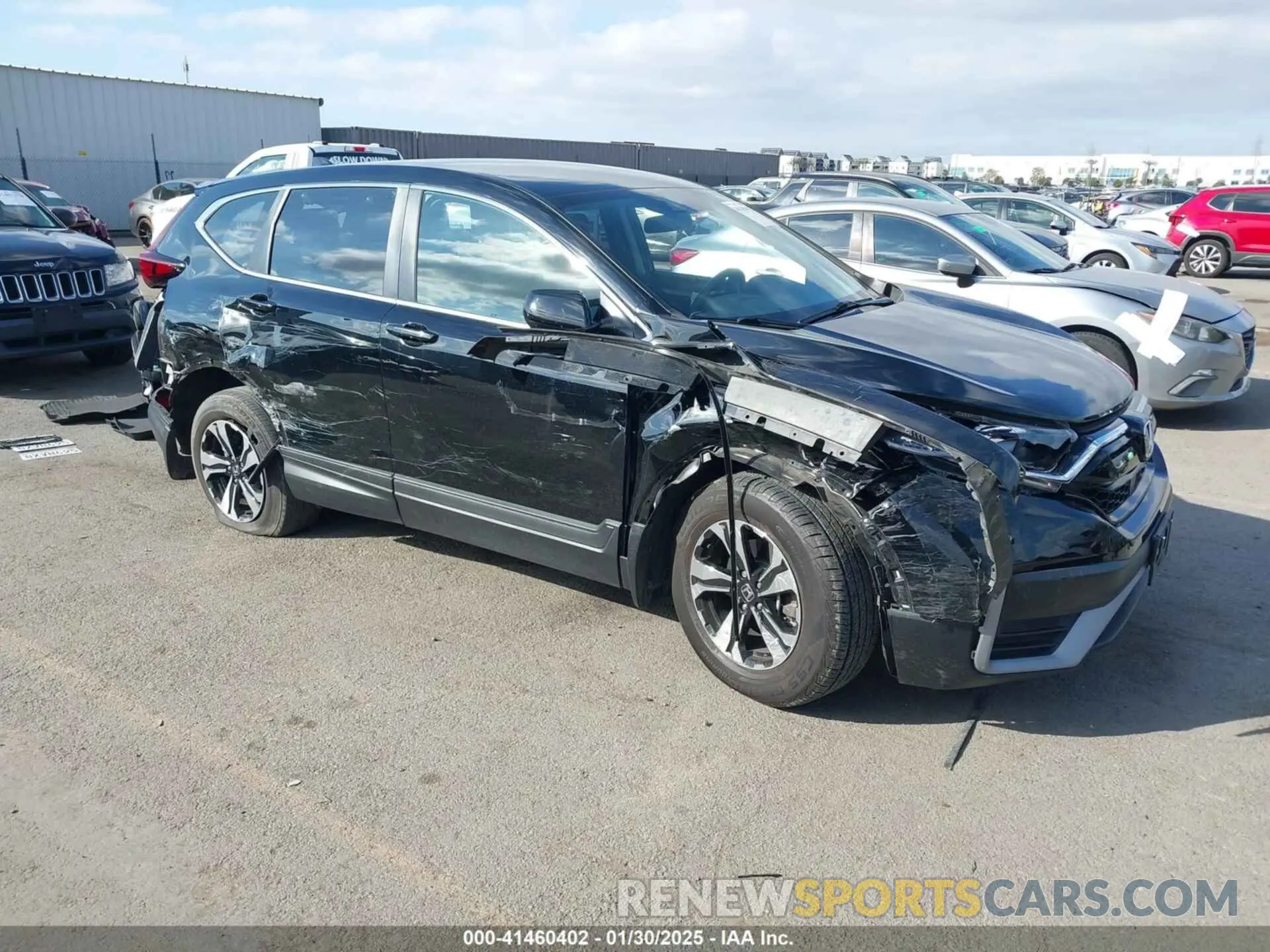 1 fotografías del automóvil dañado 7FARW1H71ME014756 HONDA CR-V 2021